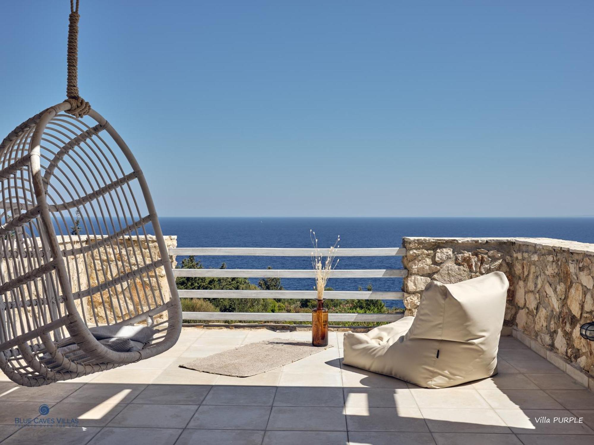 Blue Caves - Exceptional With Private Pools Direct Access To The Sea * Korithion