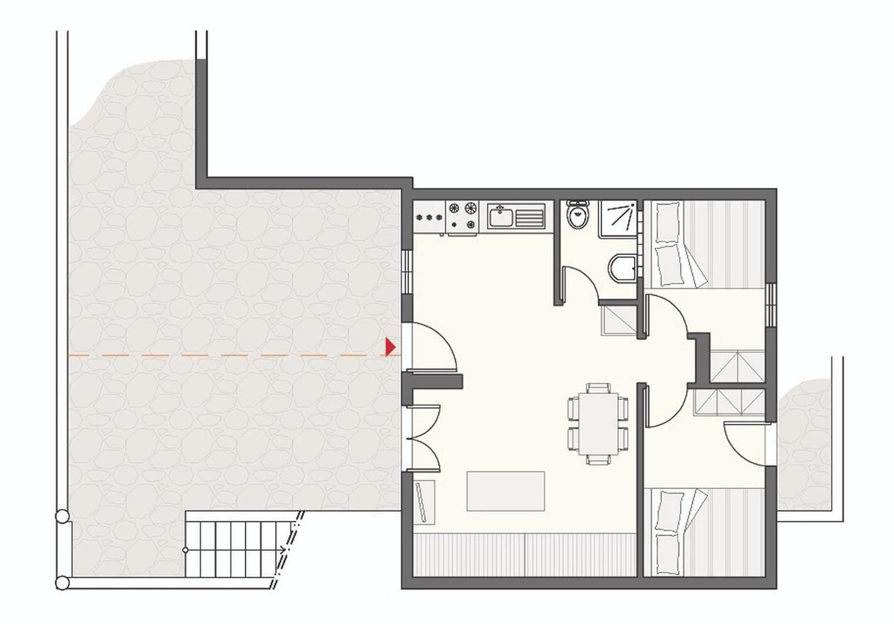 Cleopatra Seaside Homes, Logaras, Paros Apartment