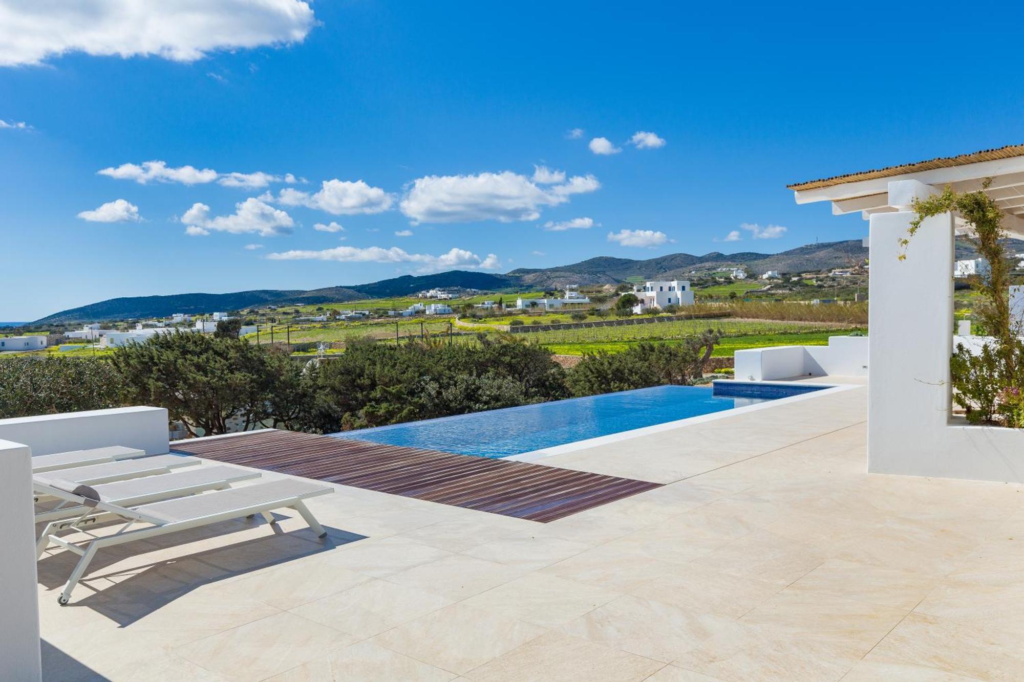 Eleonas Estate - With Partially Private Pools & Professional Tennis Court Villa *
