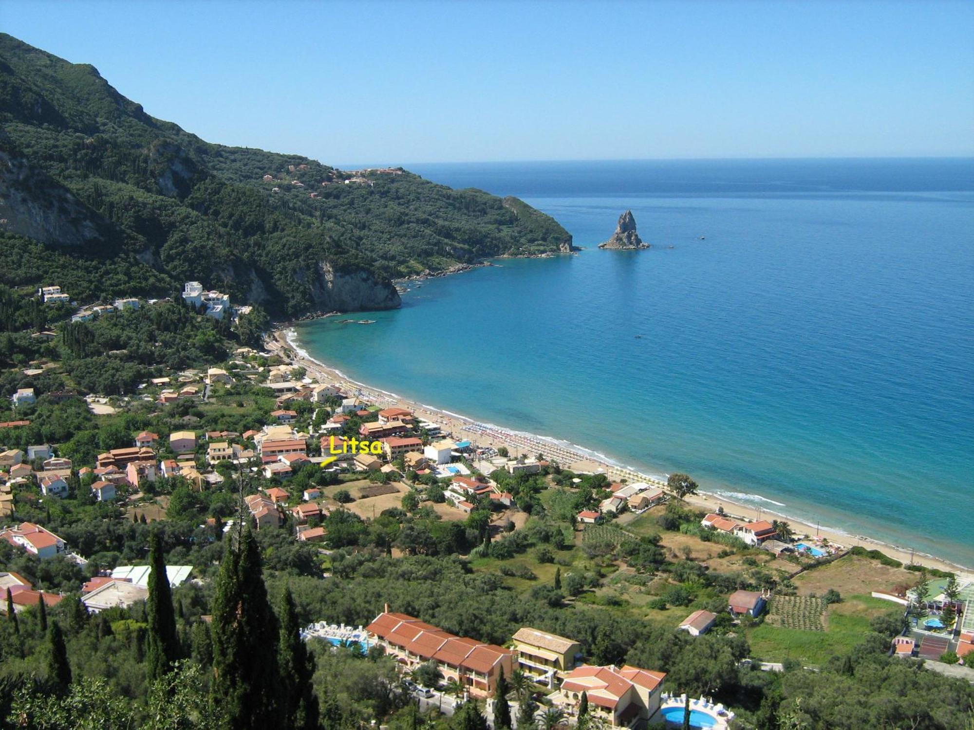 Apartment House Litsa 50 Metres From Agios Gordios 2br *