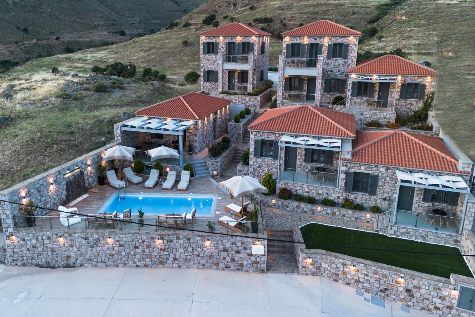 Lithoessa Luxury Aparthotel Agios Ioannis Kaspaka