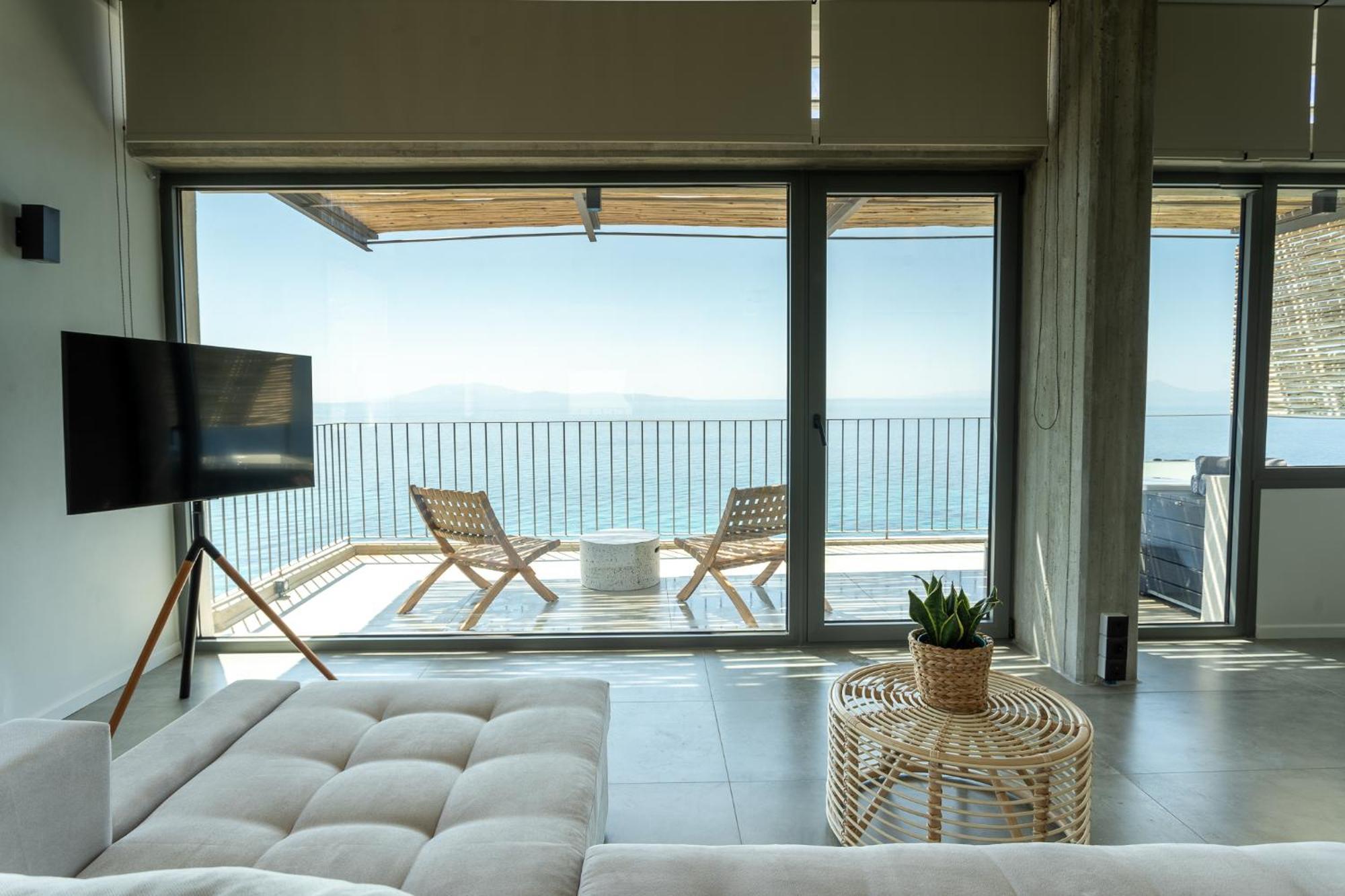 Villa Above Blue Two Bedroom Plomari