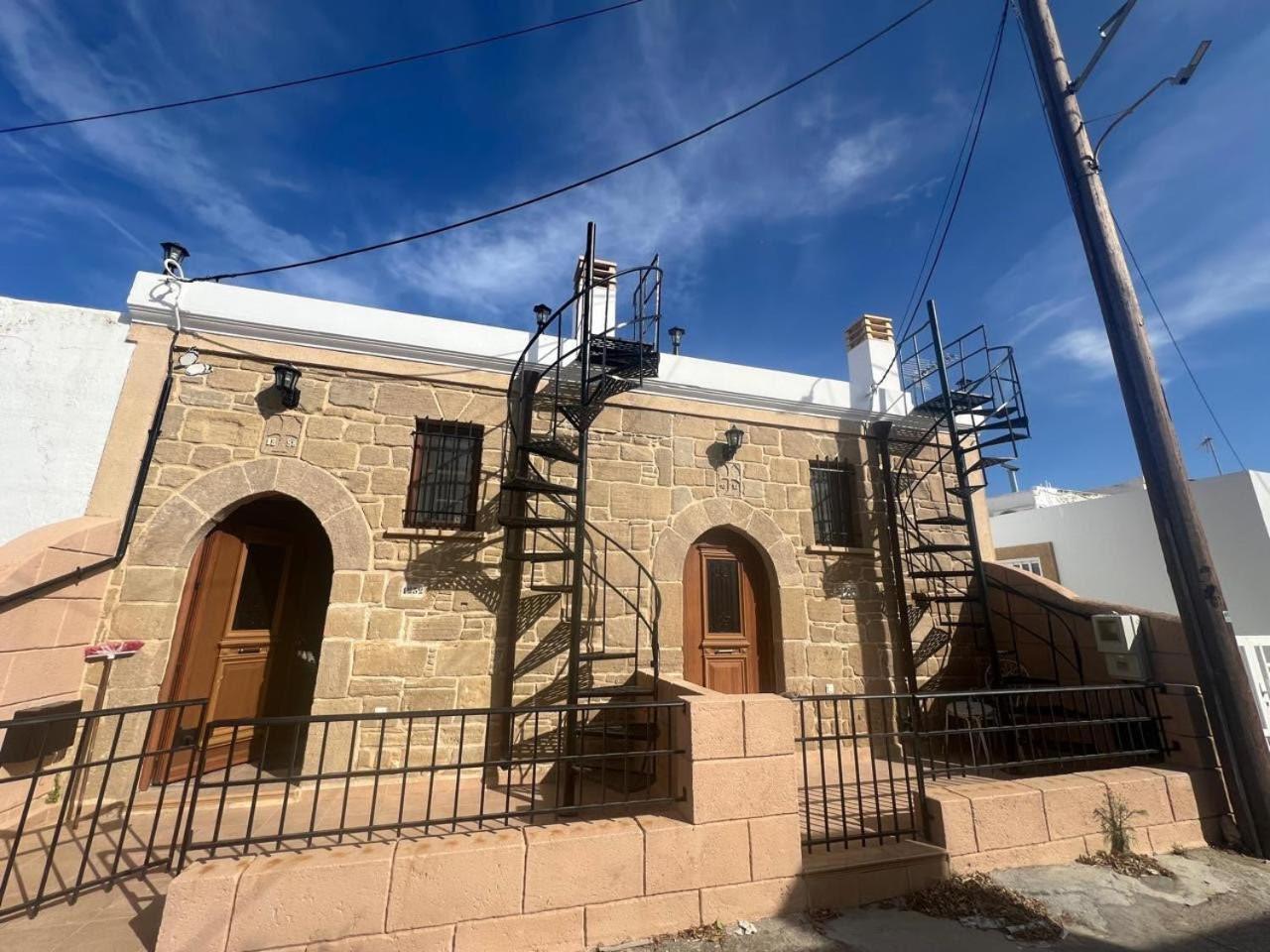 Rustic 2 Bd Stone Apt In Malonas Rodos *