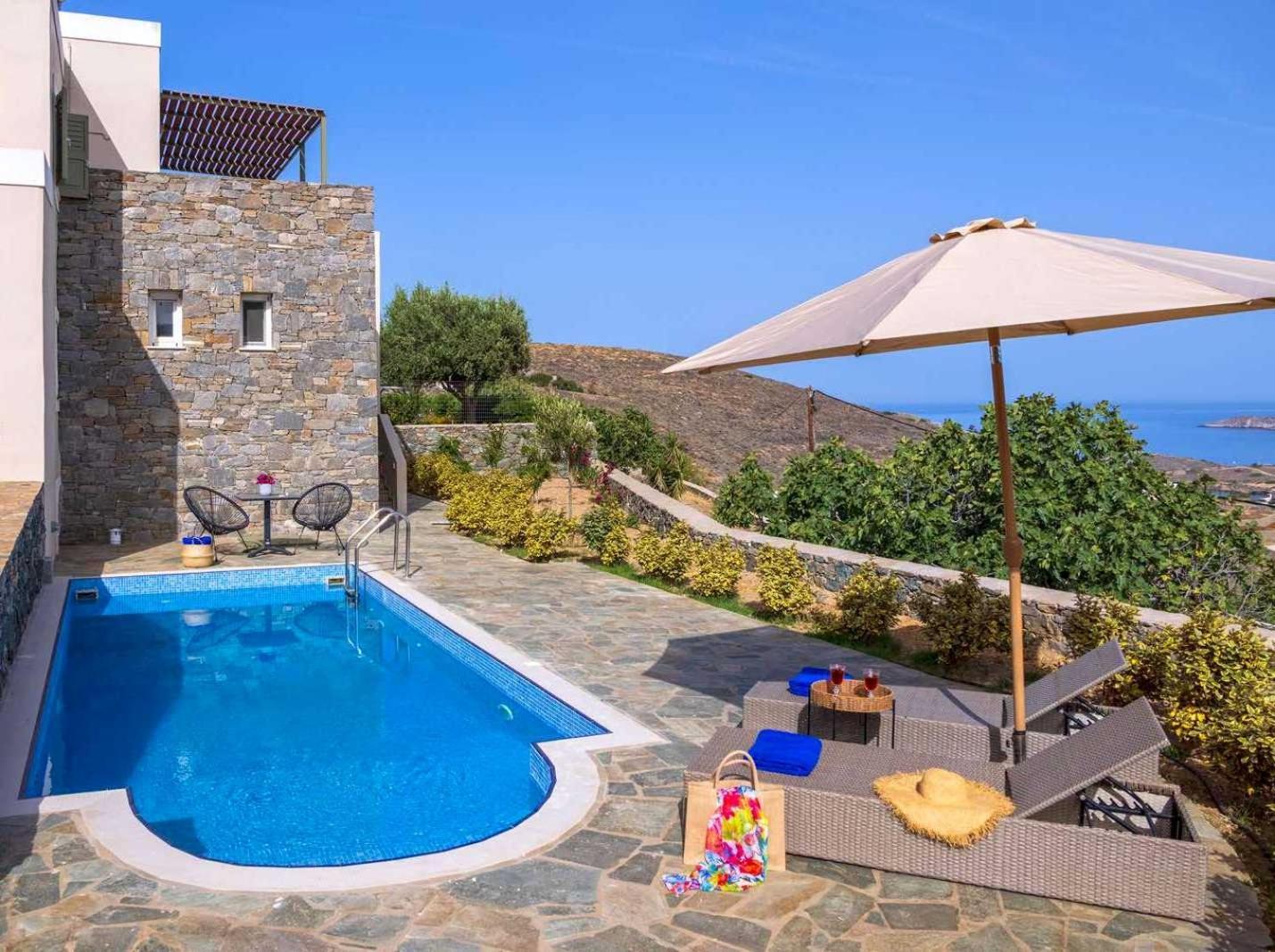 Stelios-korina With Pool And Stunning View In Syros Posidonia Villa *
