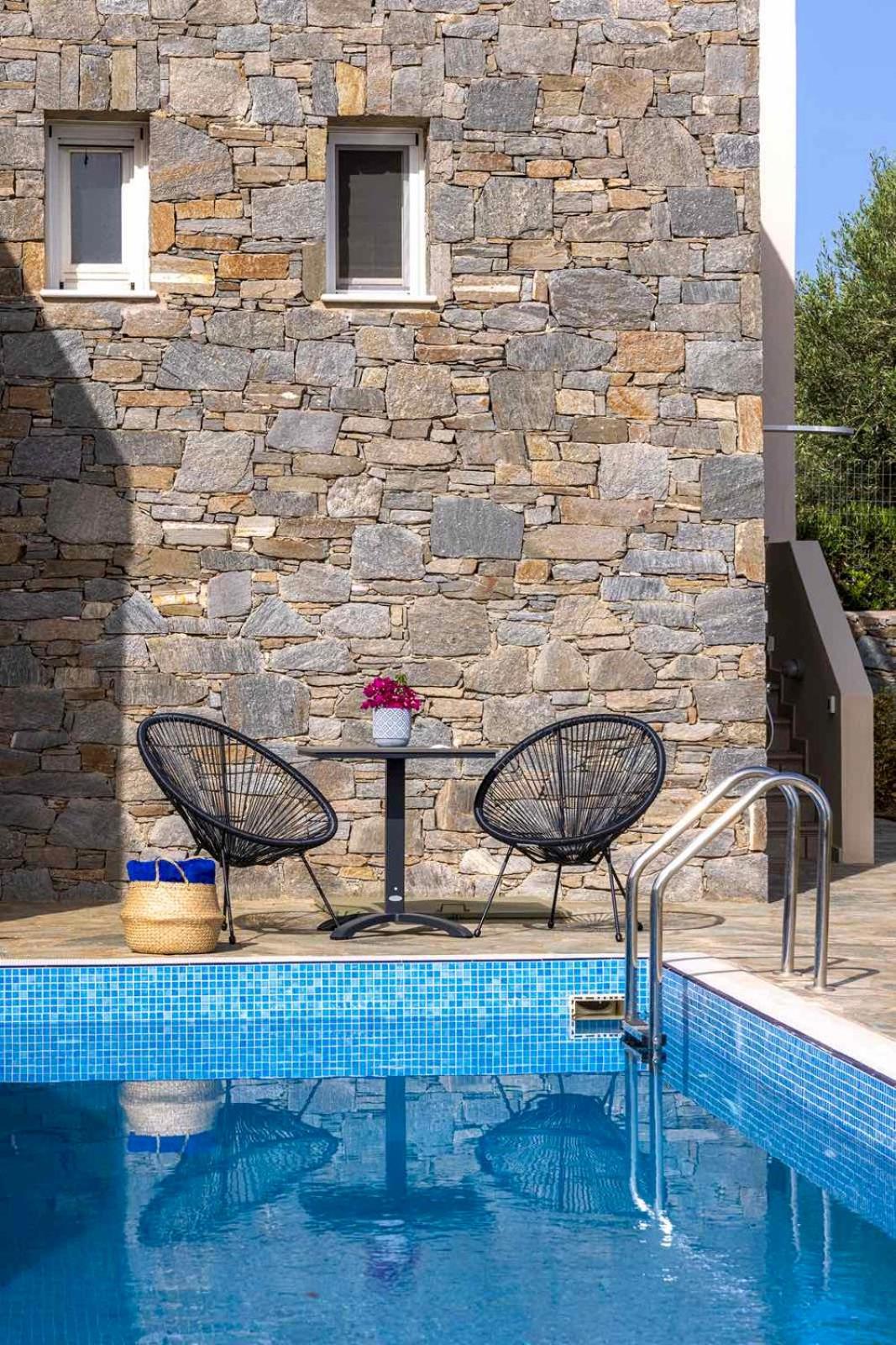 Stelios-korina With Pool And Stunning View In Syros Posidonia