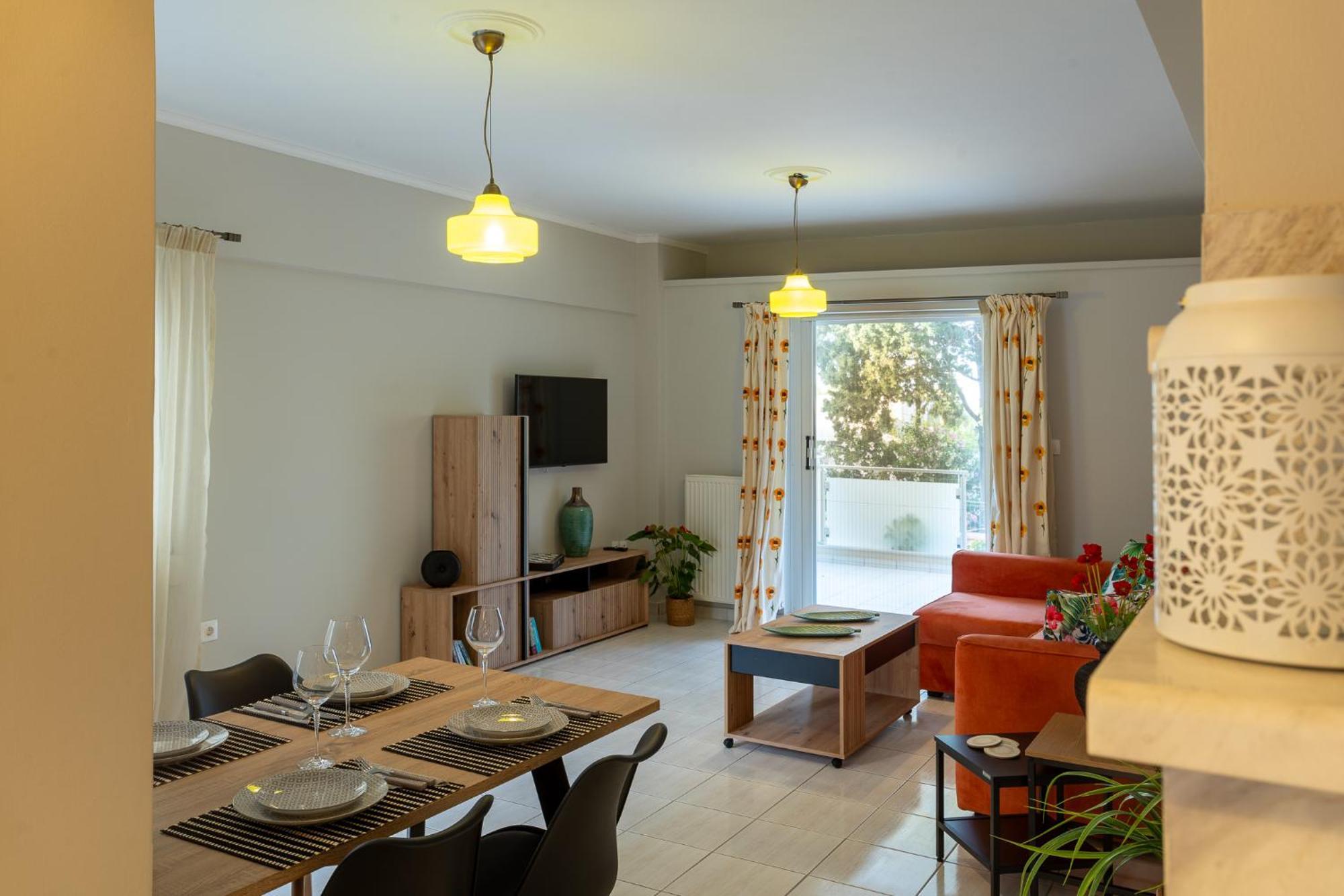 Comfortable 3-bedroom Maisonette Near The Sea Villa Mytilene