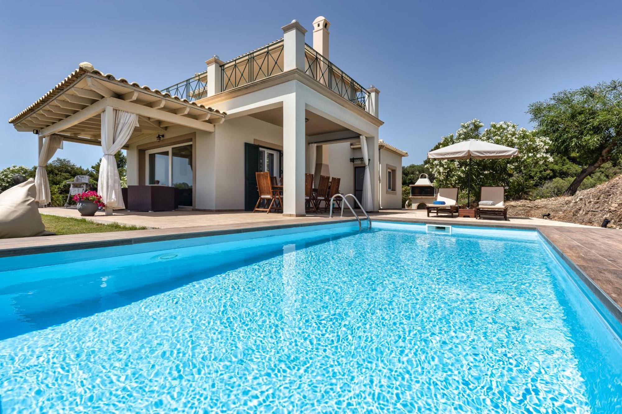 Vardia-amazing Seaviews With Heated Pool * Sinarades