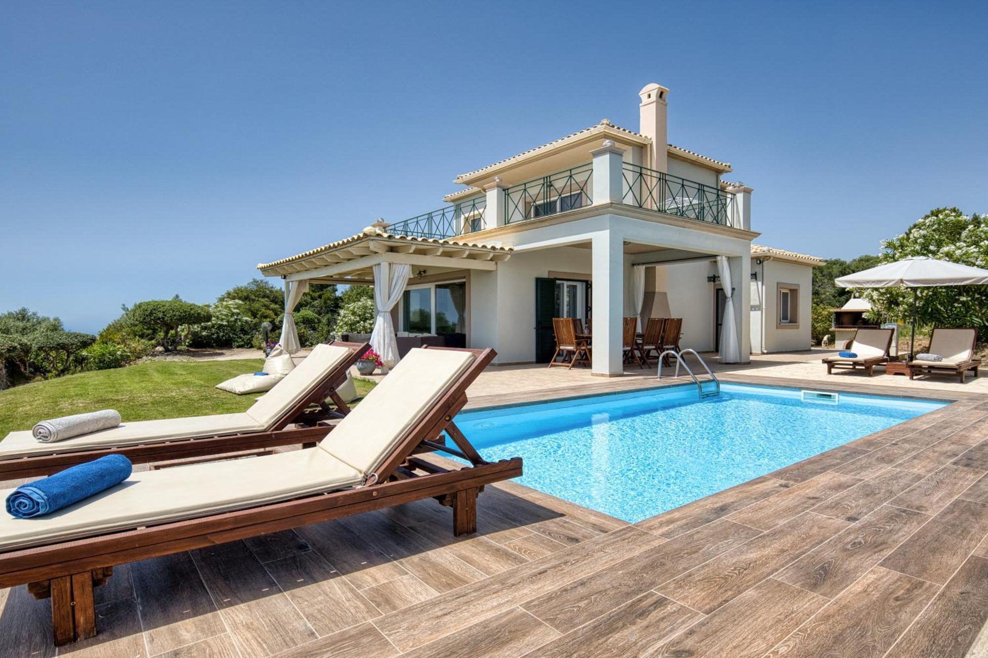 Villa Vardia-amazing Seaviews With Heated Pool *