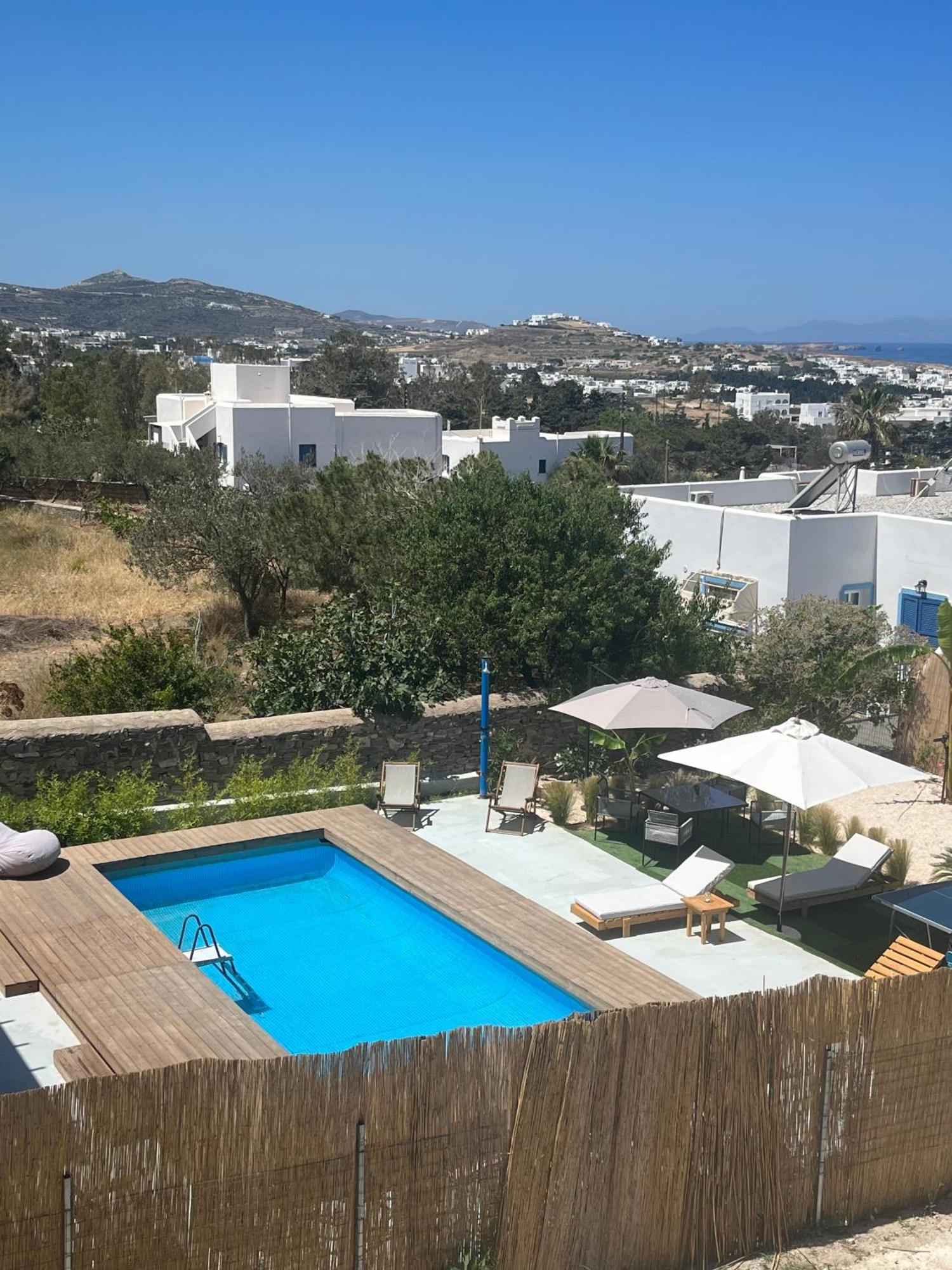Minimal Blue With Sunset View In Parikia (Paros)
