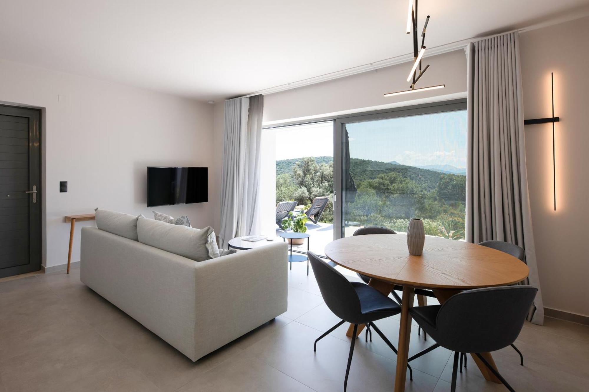 Villa Mesogi Villas, Brand New Modern, Stylish Villas, Private Pool, Seaviews Spartokhorion