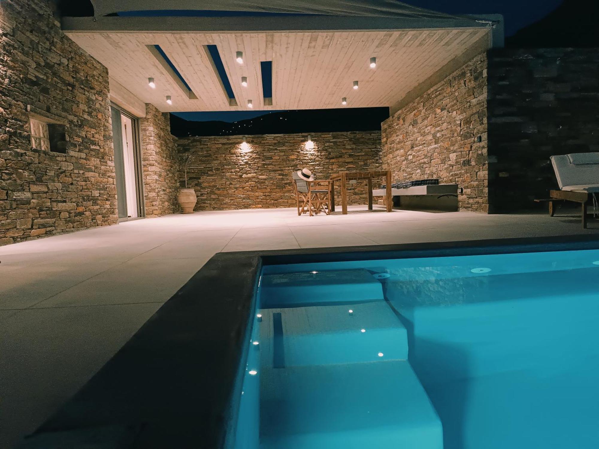 Villa Gray And Blue