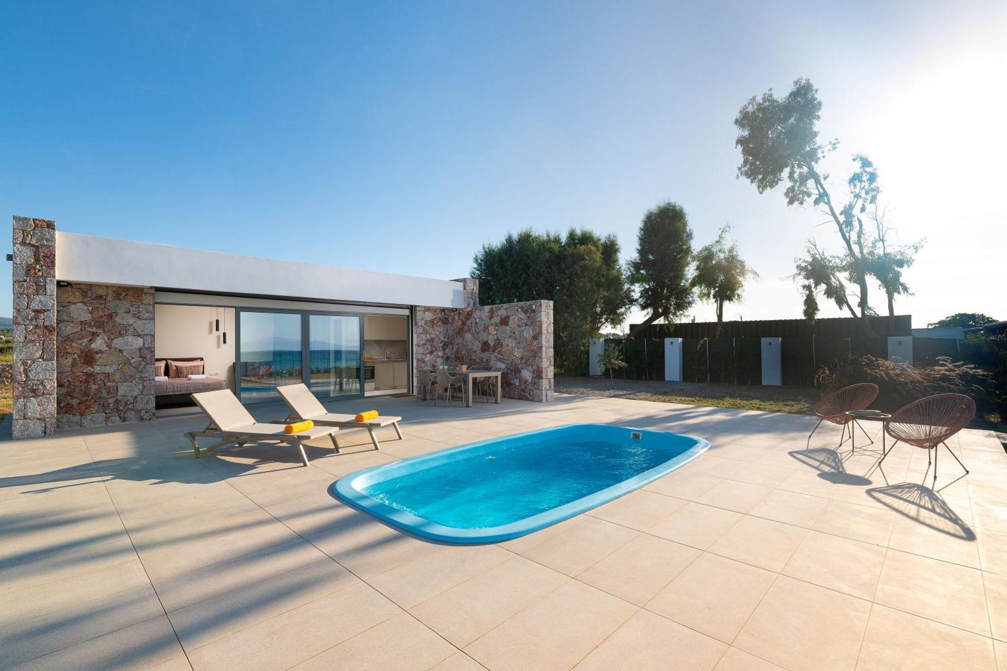 Kyra Beachfront House In Rhodes Villa