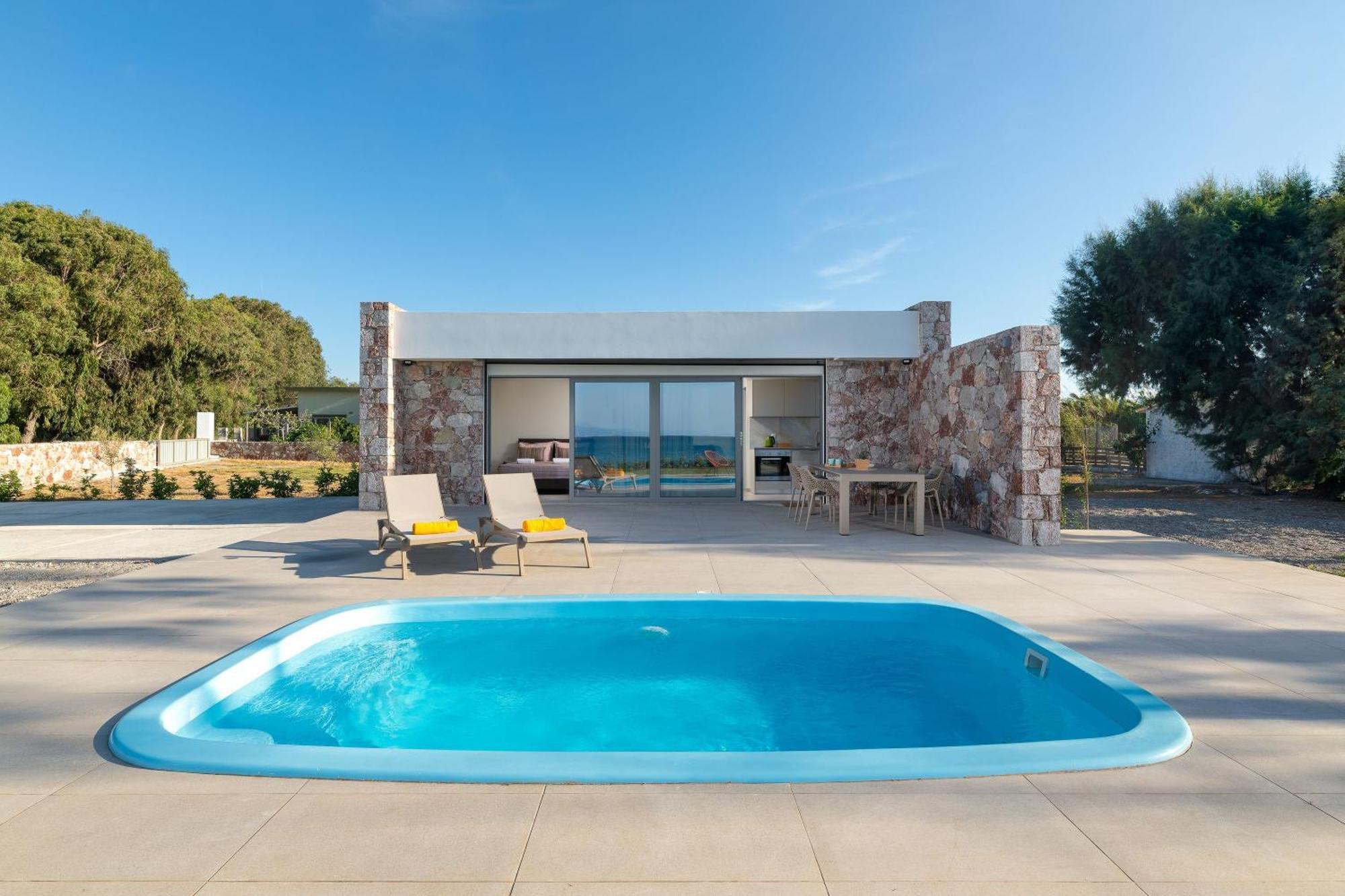 Kyra Beachfront House In Rhodes Villa