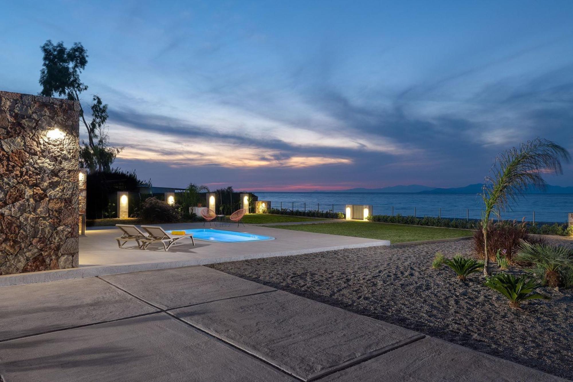 Kyra Beachfront House In Rhodes Villa *