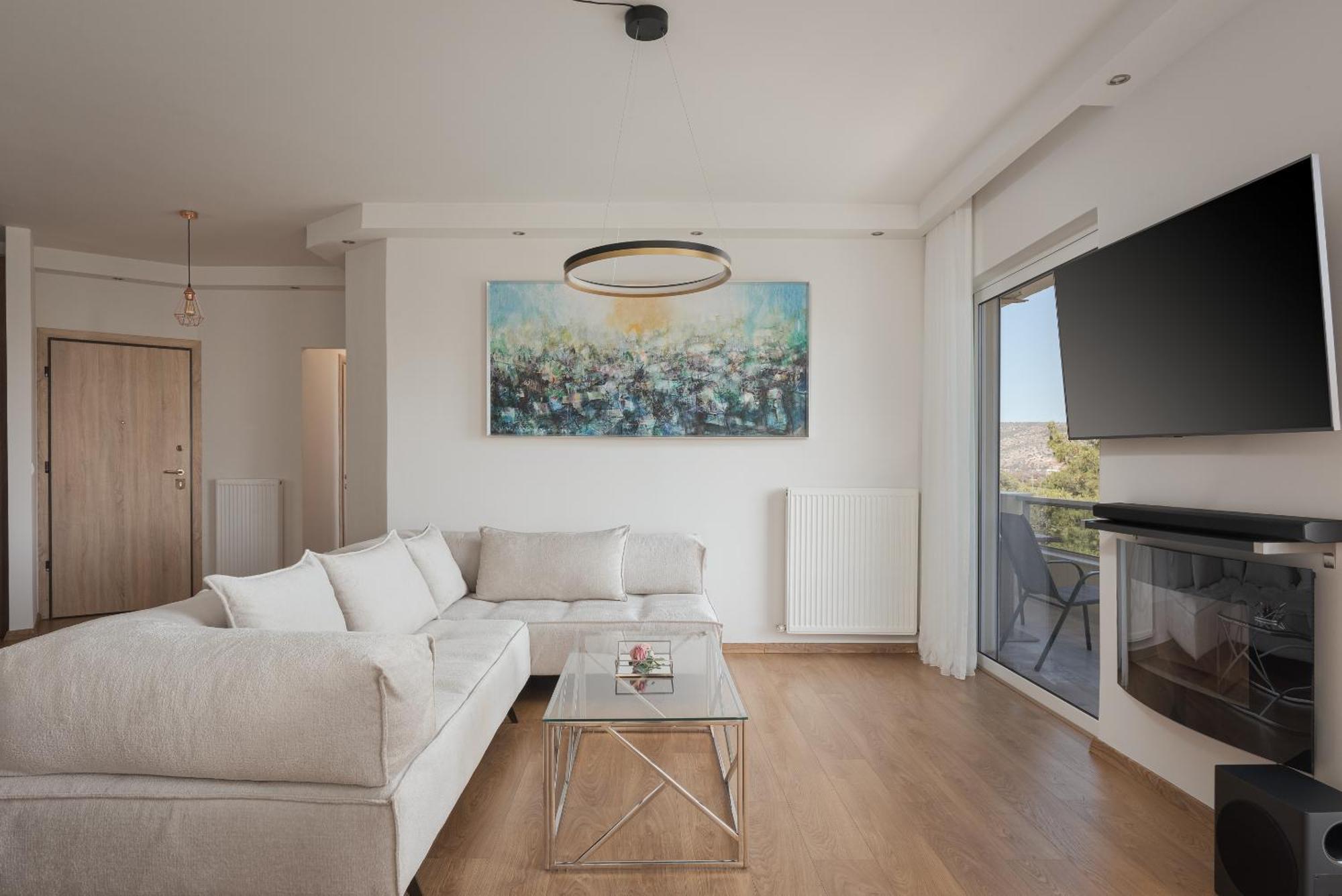 Athenian Riviera Sea View Penthouse Apartment
