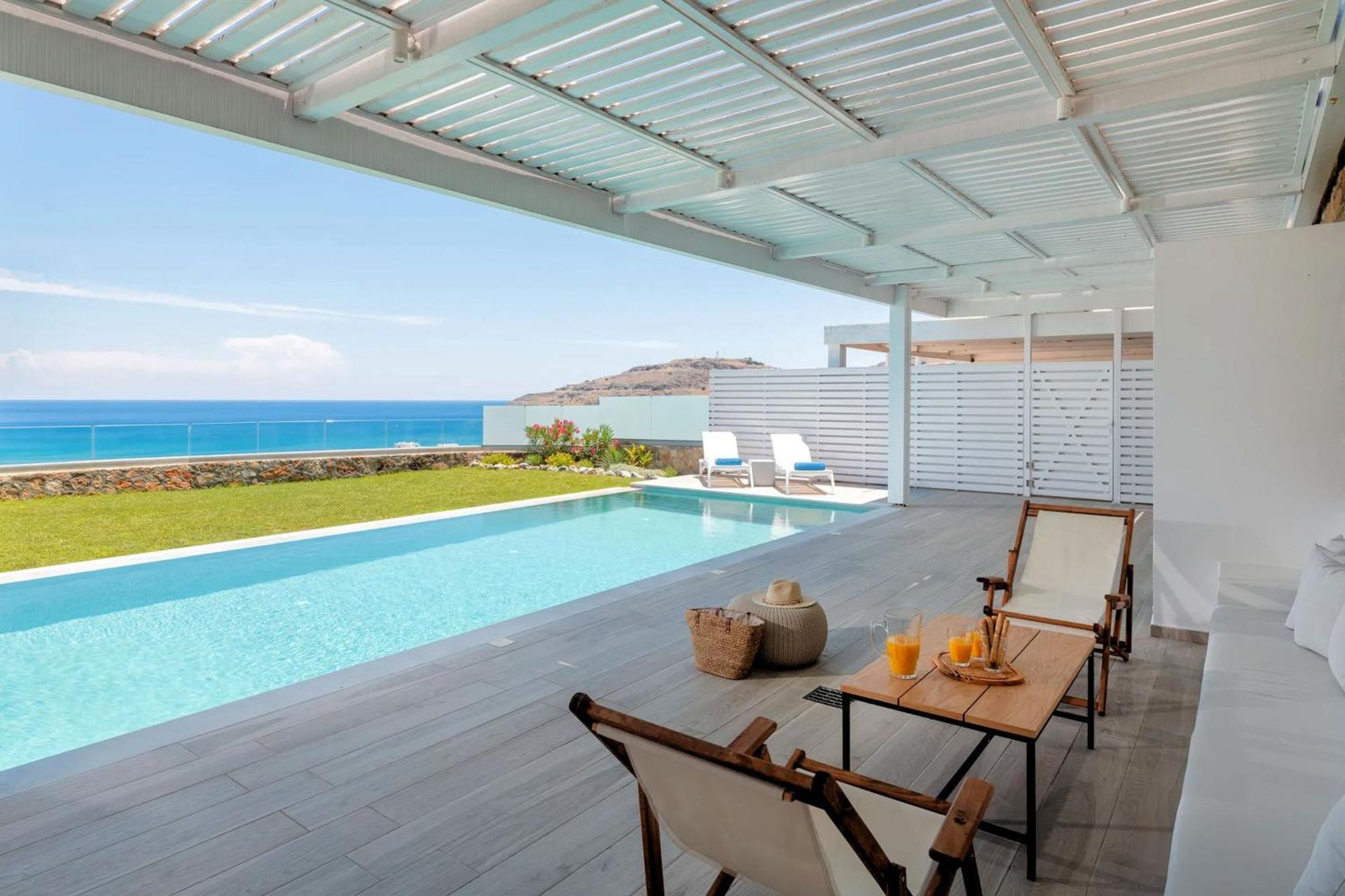 Villa Executive Rhodes Villa Villa Akrotiri Stunning Sea Views 3 Bedrooms Lindos Lindos (Rhodes)
