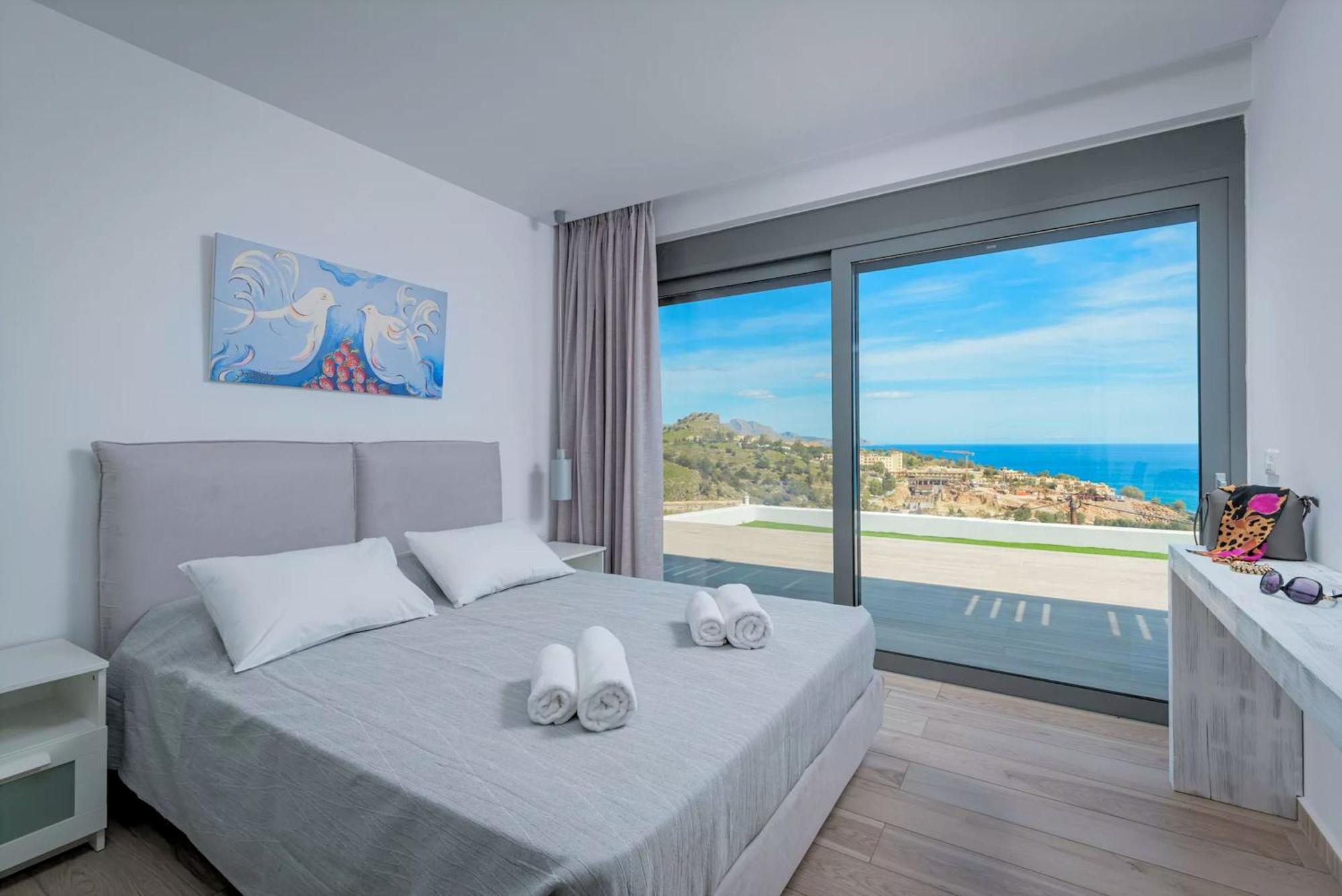 Villa Executive Rhodes Villa Villa Akrotiri Stunning Sea Views 3 Bedrooms Lindos