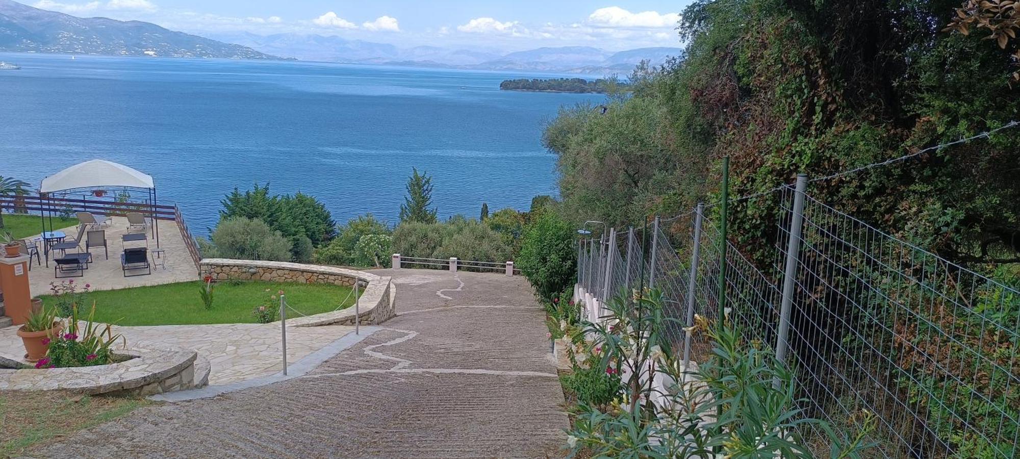 Villa Corfu Town 'panoramic View House' Alykes Potamou