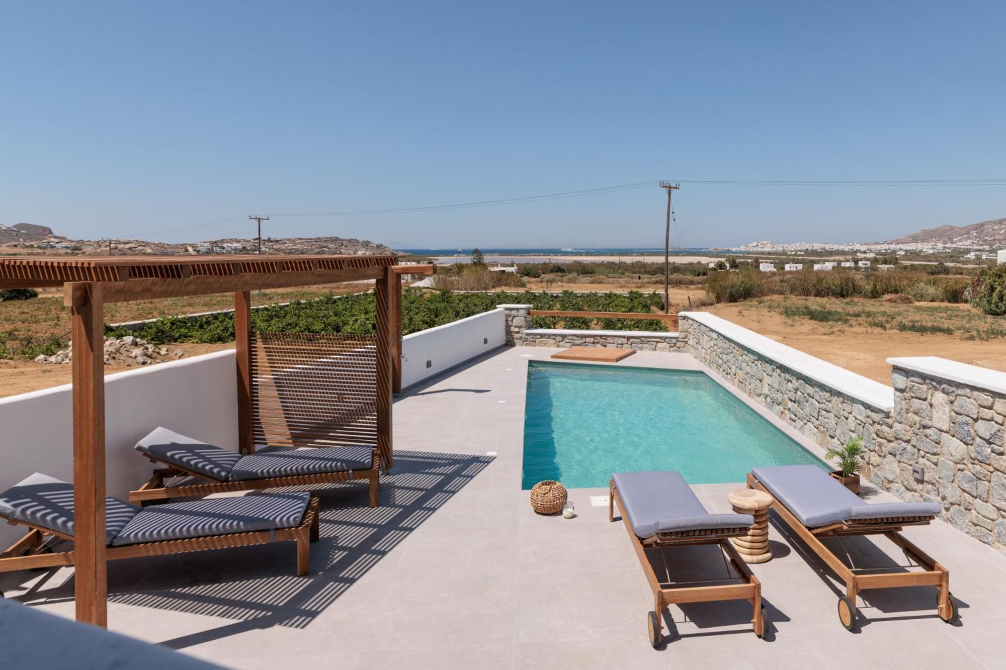Velonis With Private Pool And Sea View * Agia Anna (Naxos)