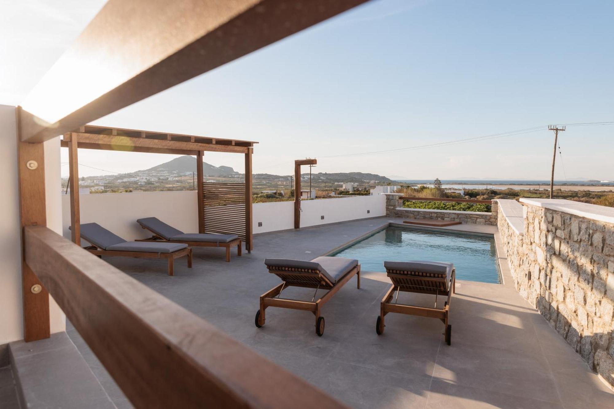 Velonis With Private Pool And Sea View * Agia Anna (Naxos)