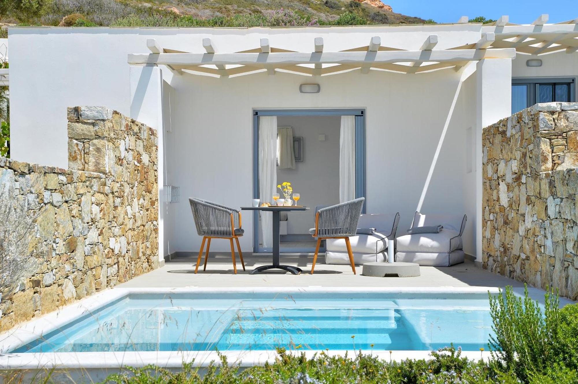 Hotel Mythology & Stelida (Naxos)