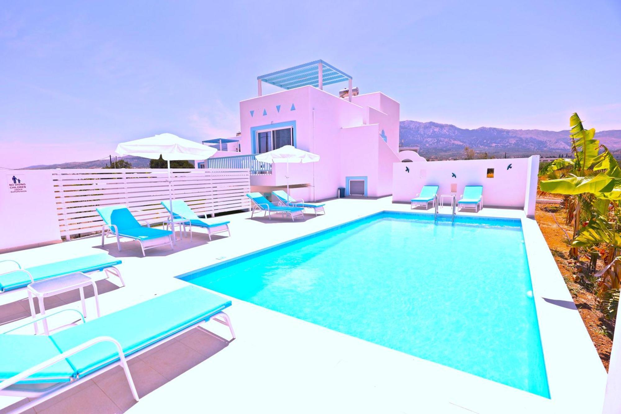 Villa Xenos 7 With A Private Pool Near The Sea