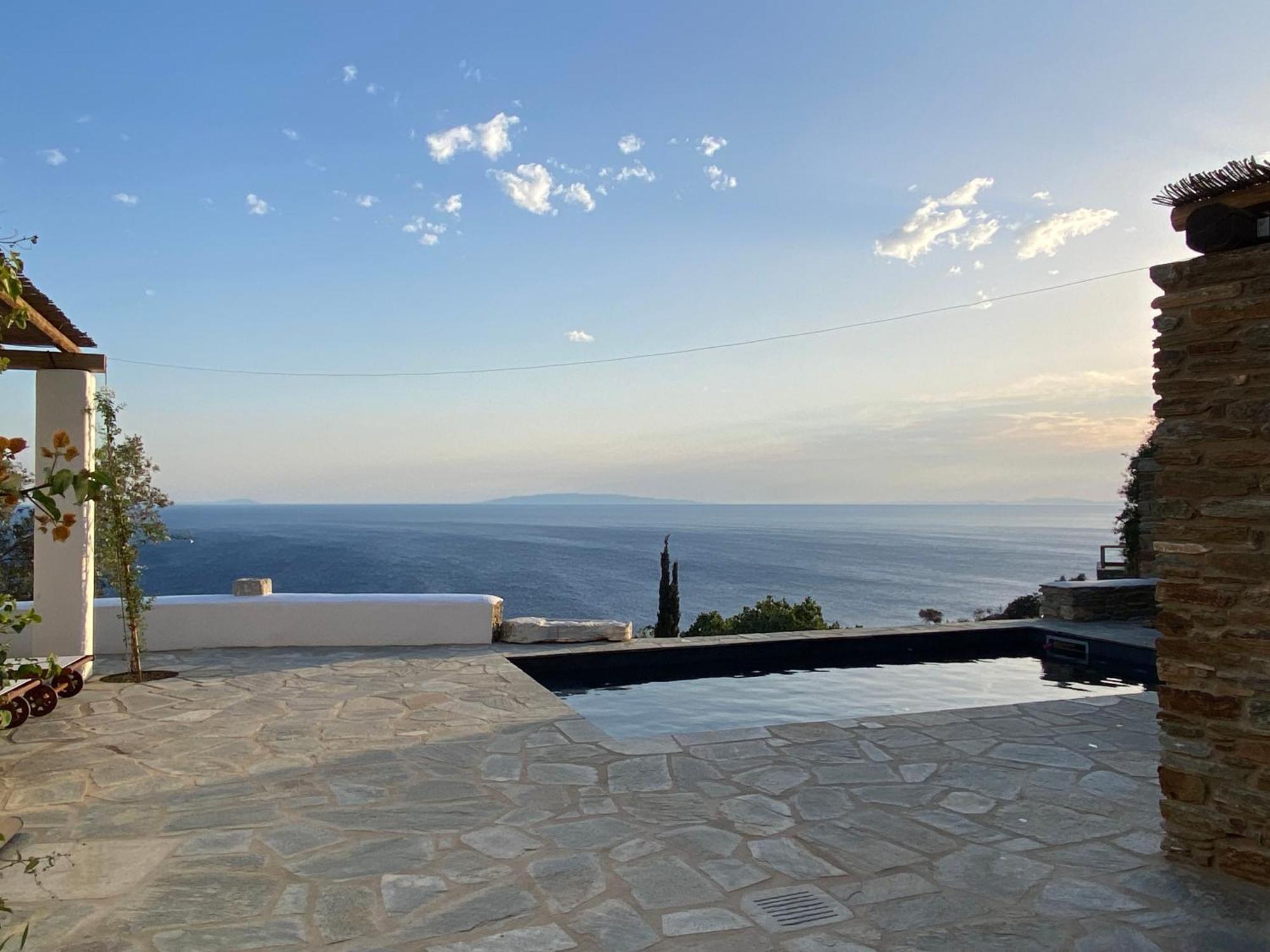 Avra, A Serene Cycladic With Private Pool Overlooking The Aegean Sea Apartment *