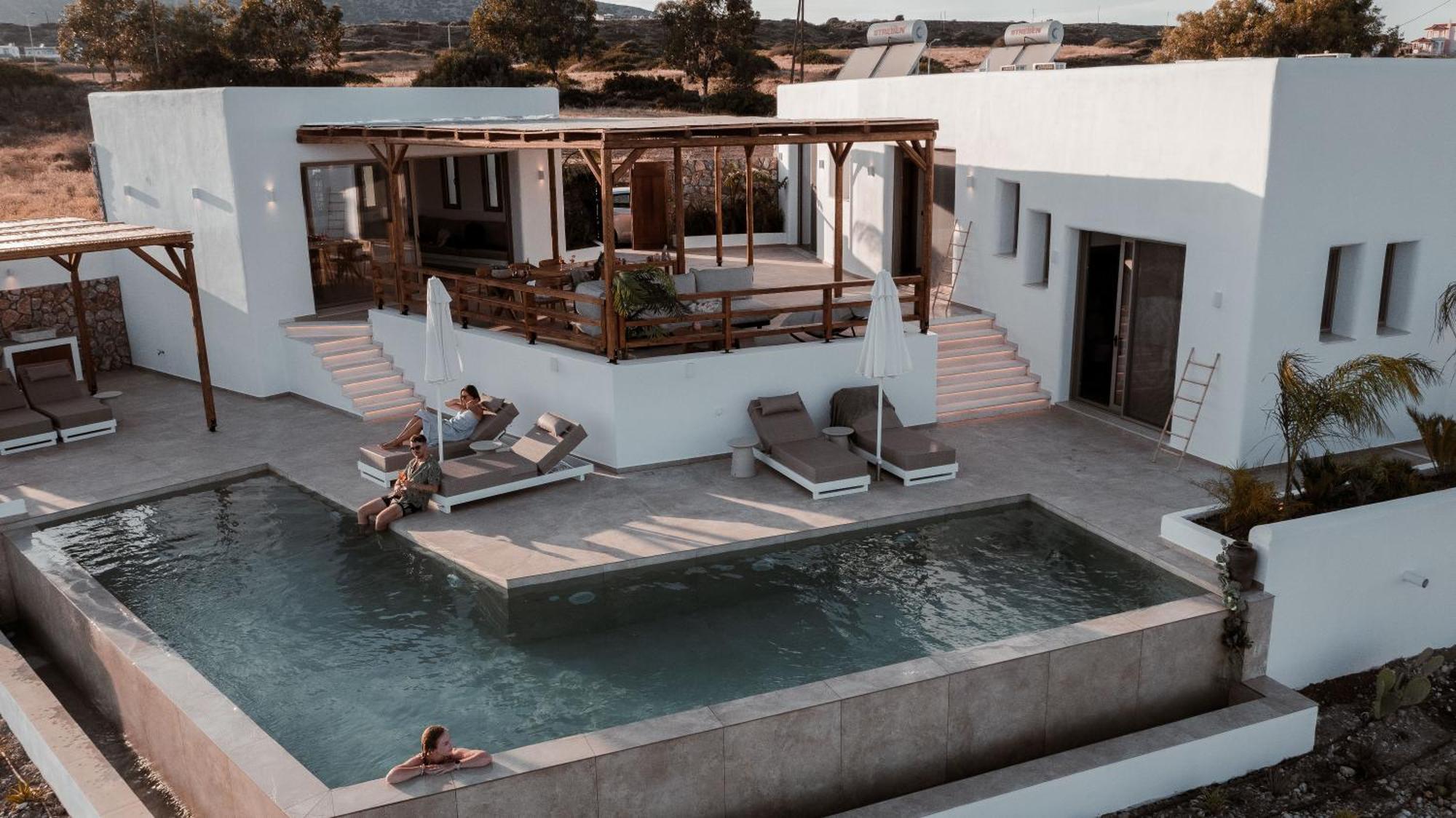 Casacarma V, Privates Xl-pool, Boho-design * Lachania (Rhodes)