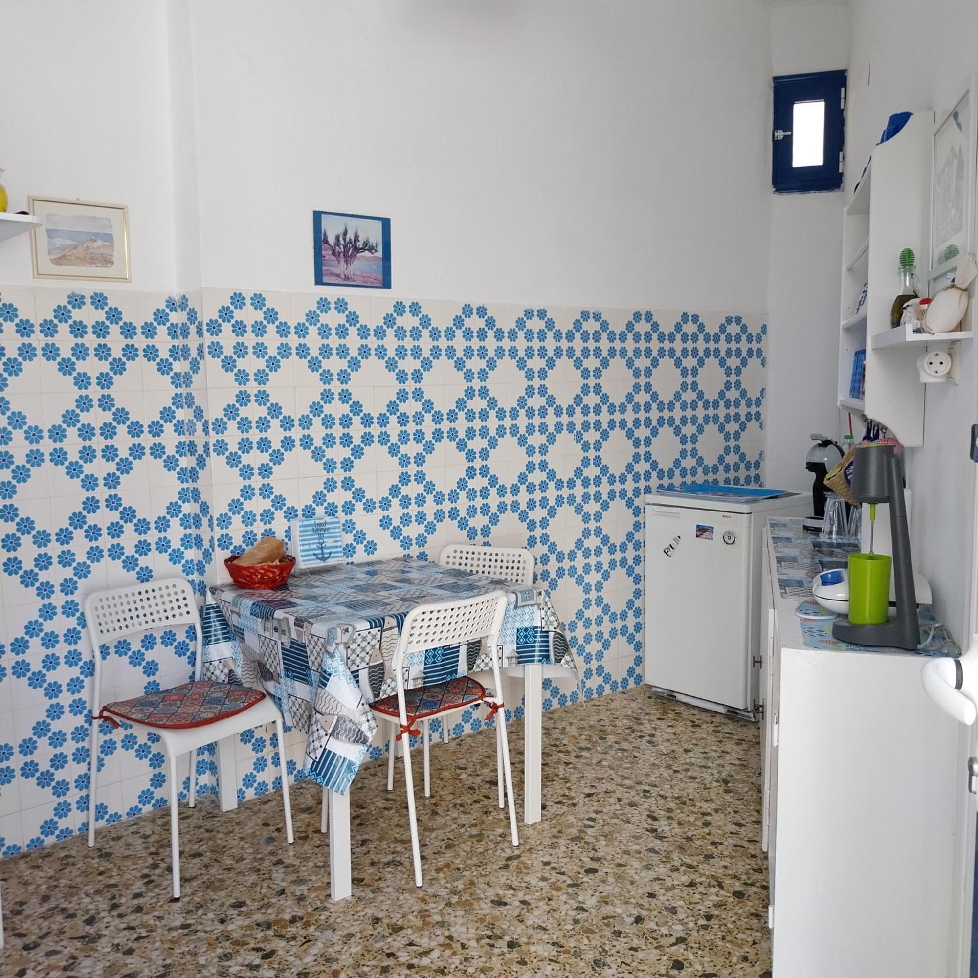 Cycladic House White And Blue In Kato Chora * Serifos Town