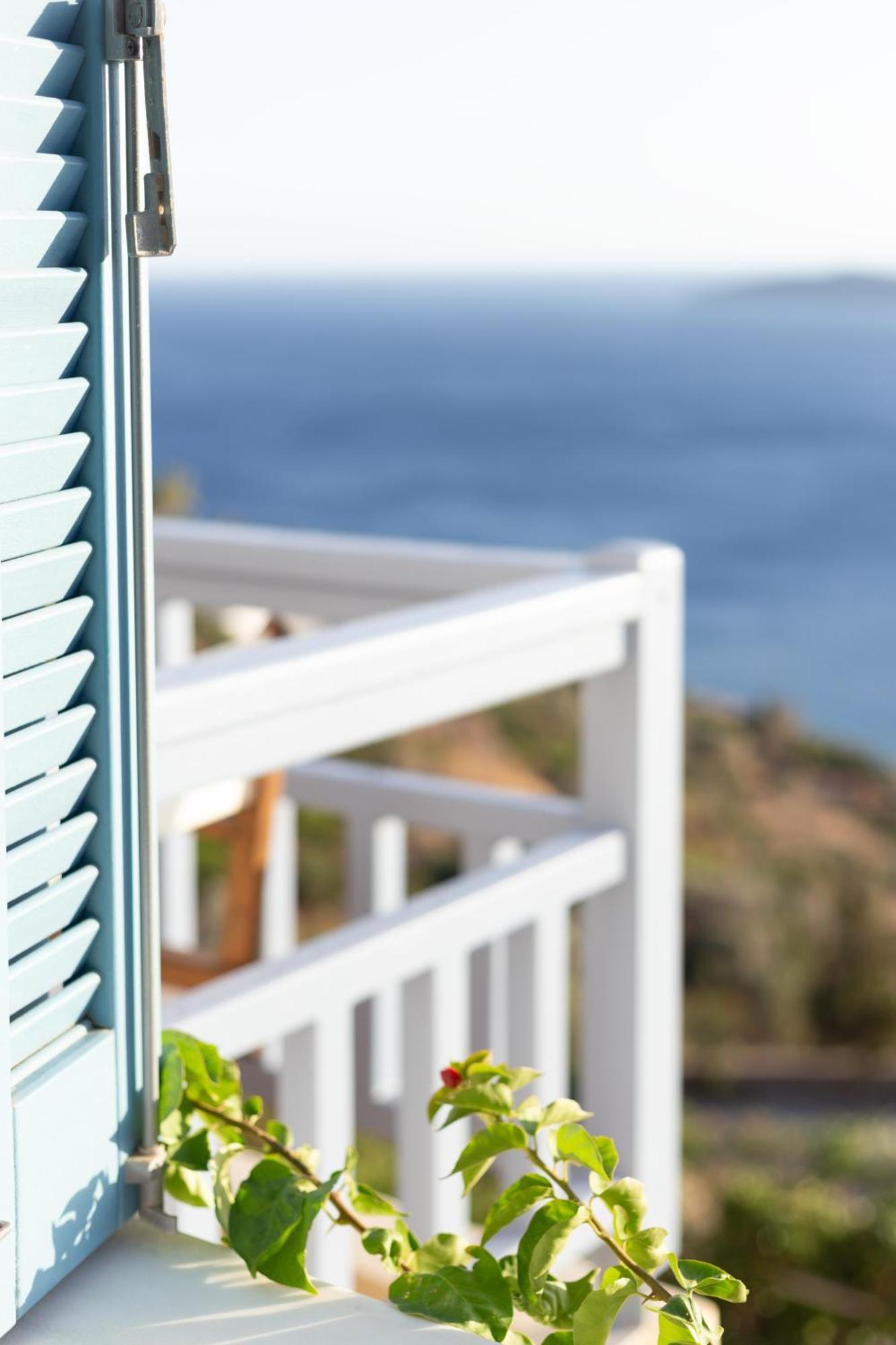 Grand Blue Balcony Island House