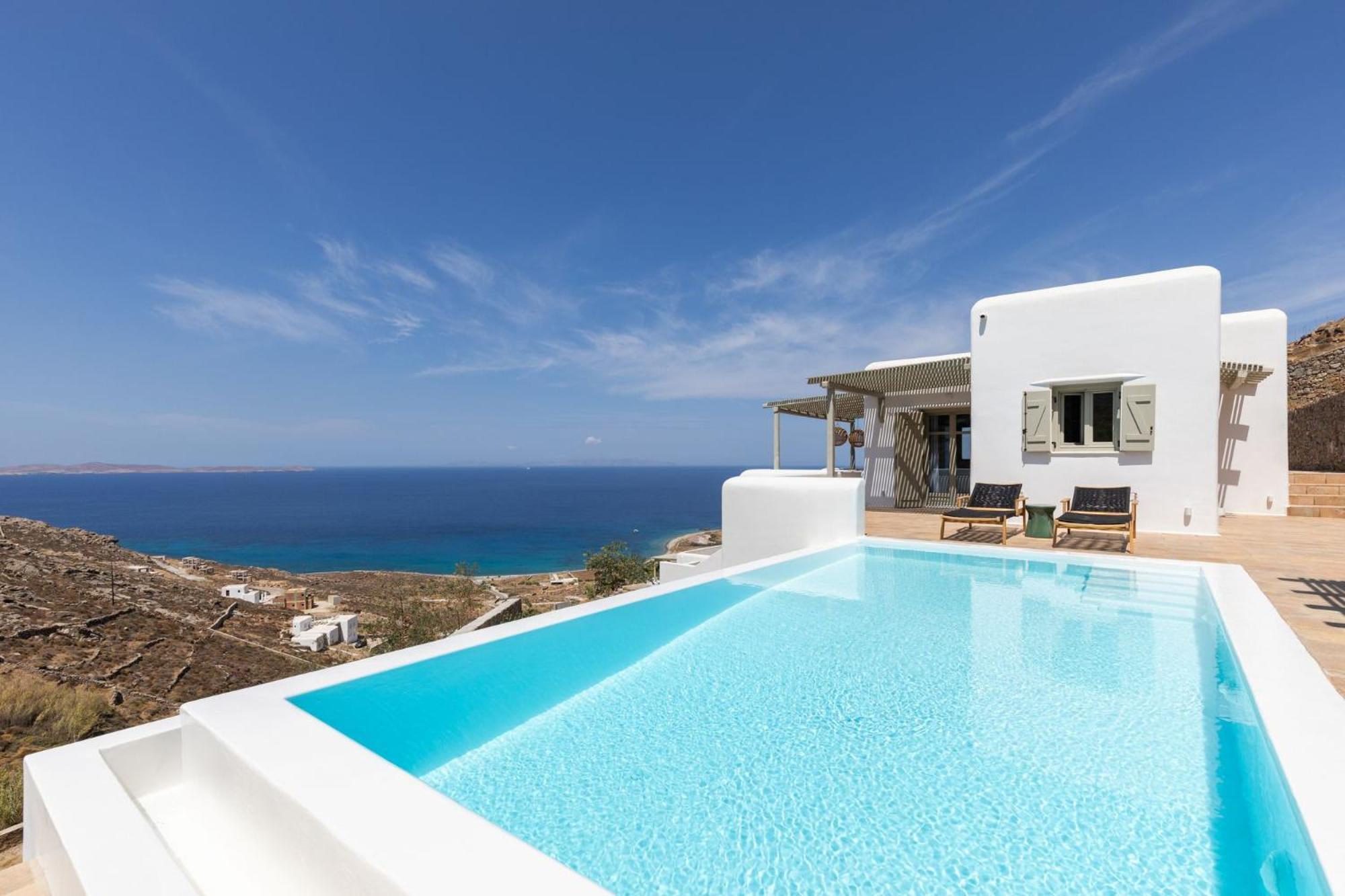 Modern Mykonos Private Pool Stunning View Villa Fanari (Mykonos)