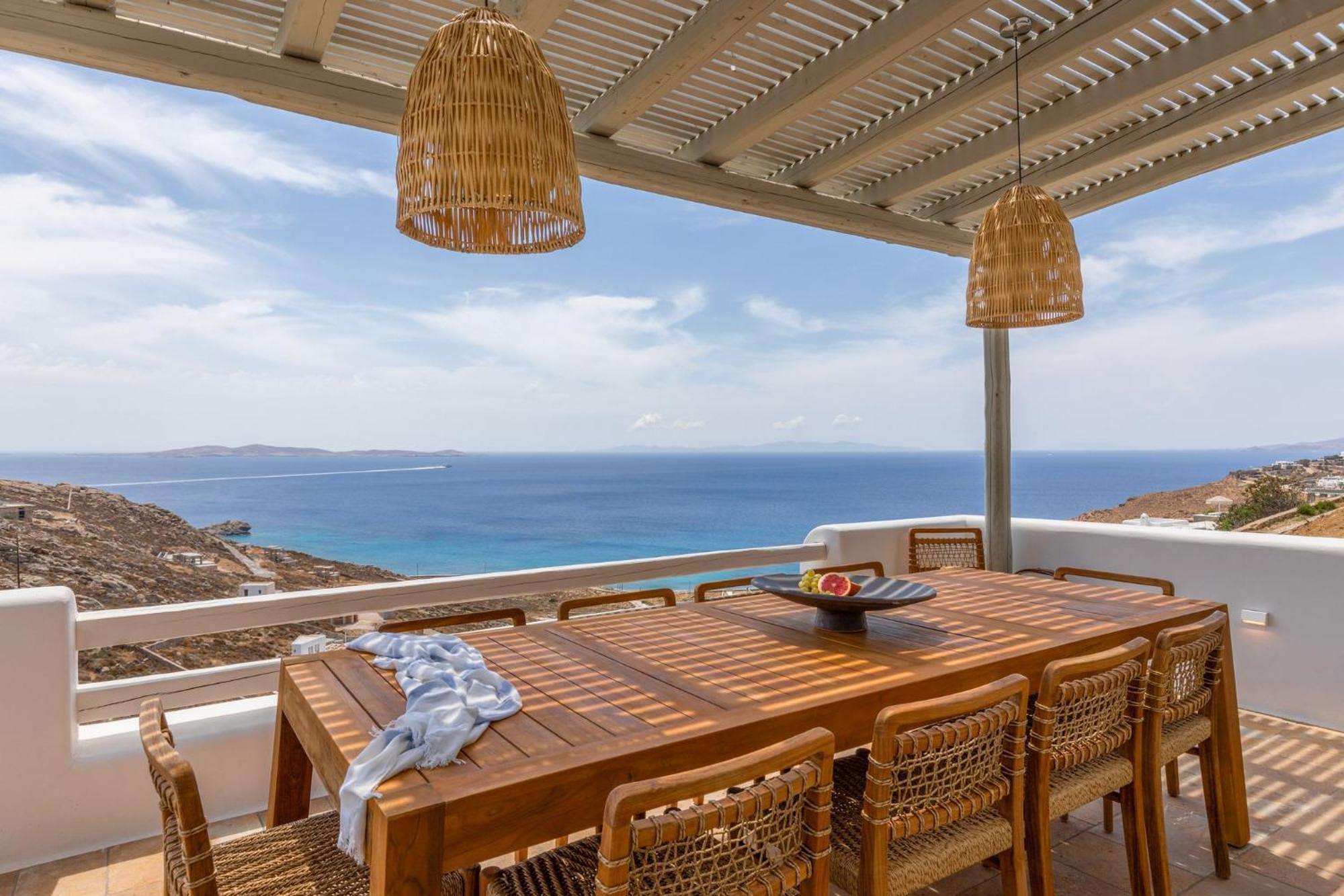 Modern Mykonos Private Pool Stunning View Villa *
