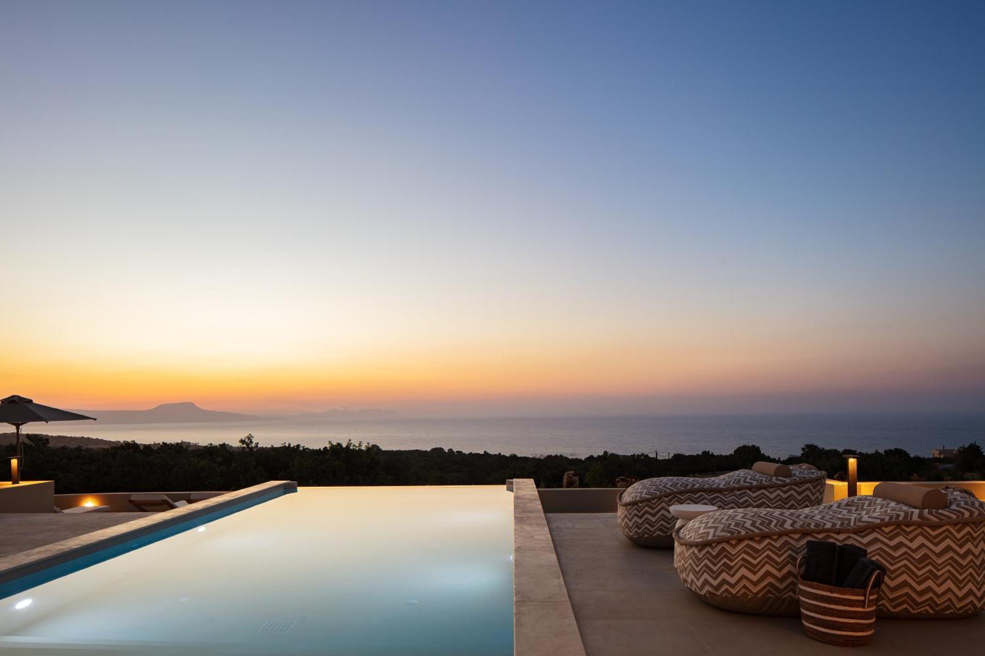 Manto Villas, Heated Pool, Whirlpool, Seaview, By Thinkvilla Prines (Rethymno)
