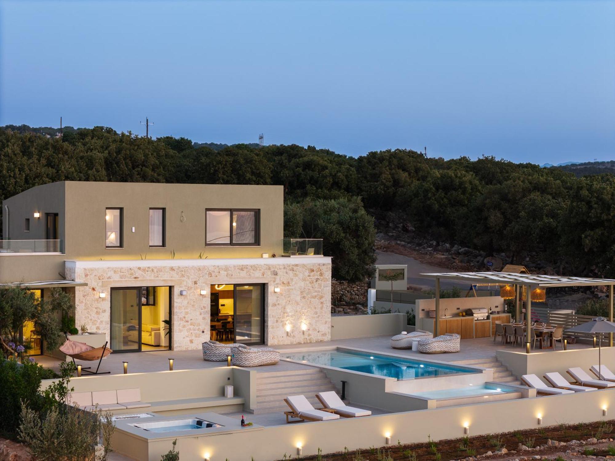 Manto Villas, Heated Pool, Whirlpool, Seaview, By Thinkvilla Villa Prines (Rethymno)