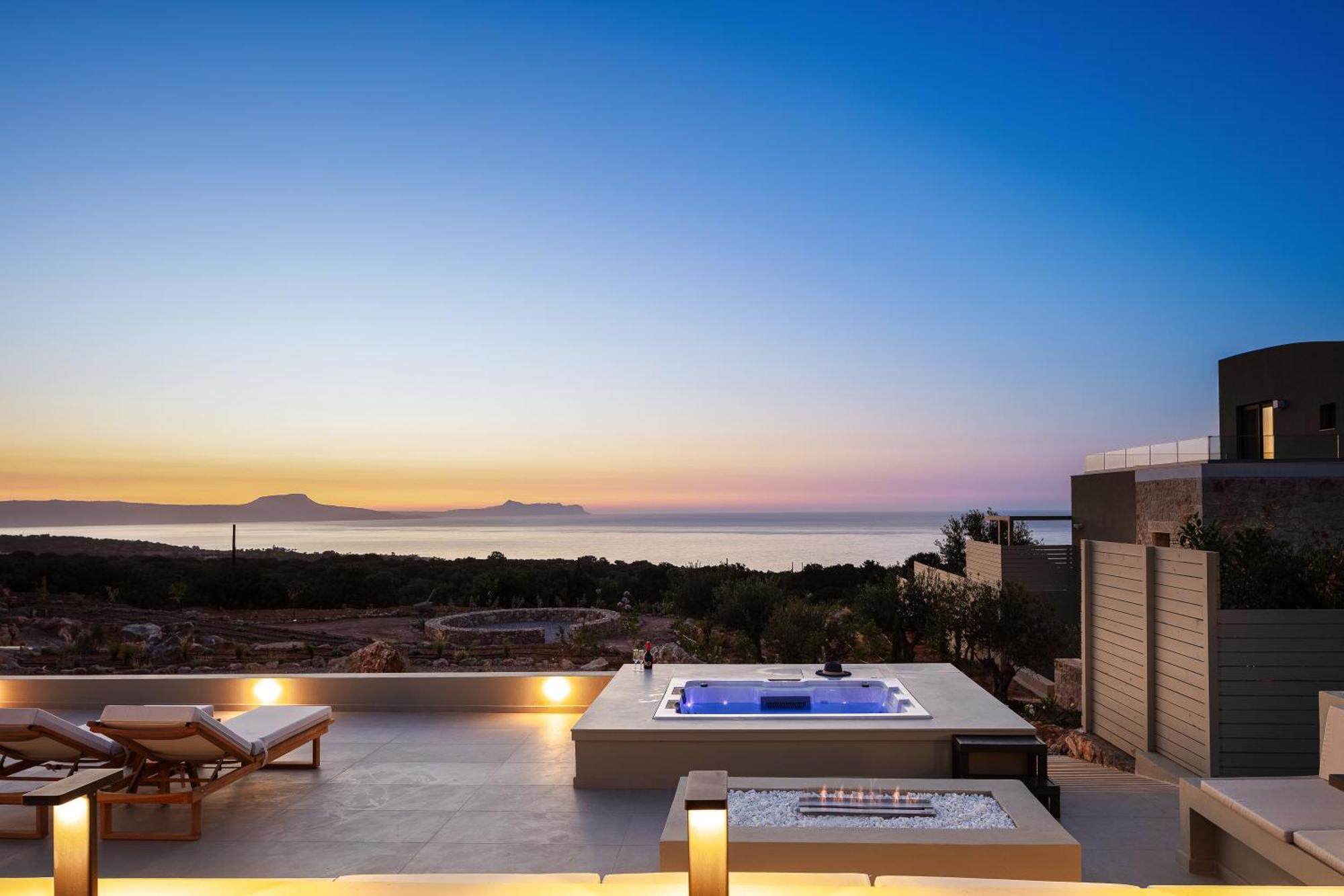 Manto Villas, Heated Pool, Whirlpool, Seaview, By Thinkvilla * Prines (Rethymno)