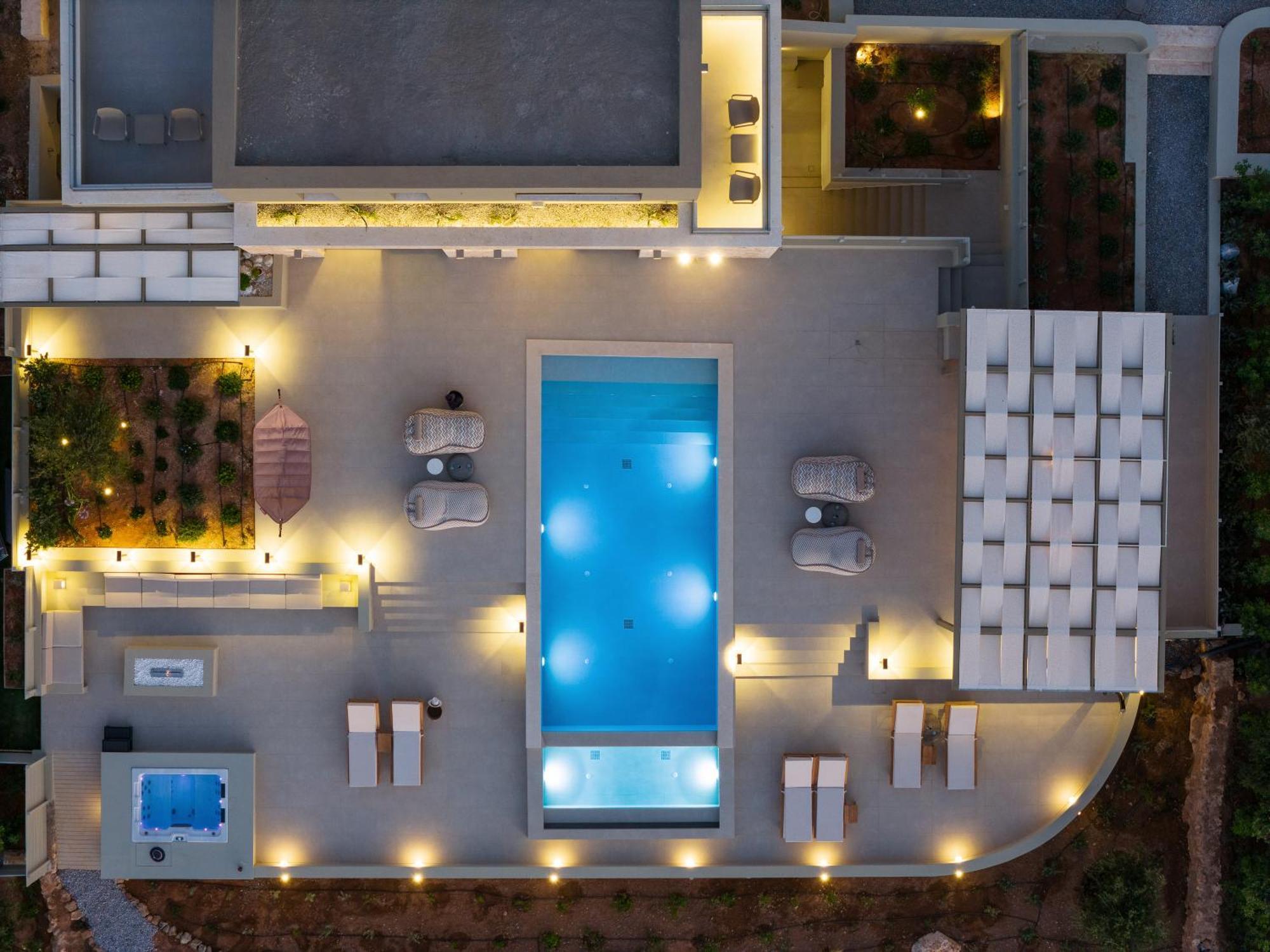 Manto Villas, Heated Pool, Whirlpool, Seaview, By Thinkvilla Prines (Rethymno)
