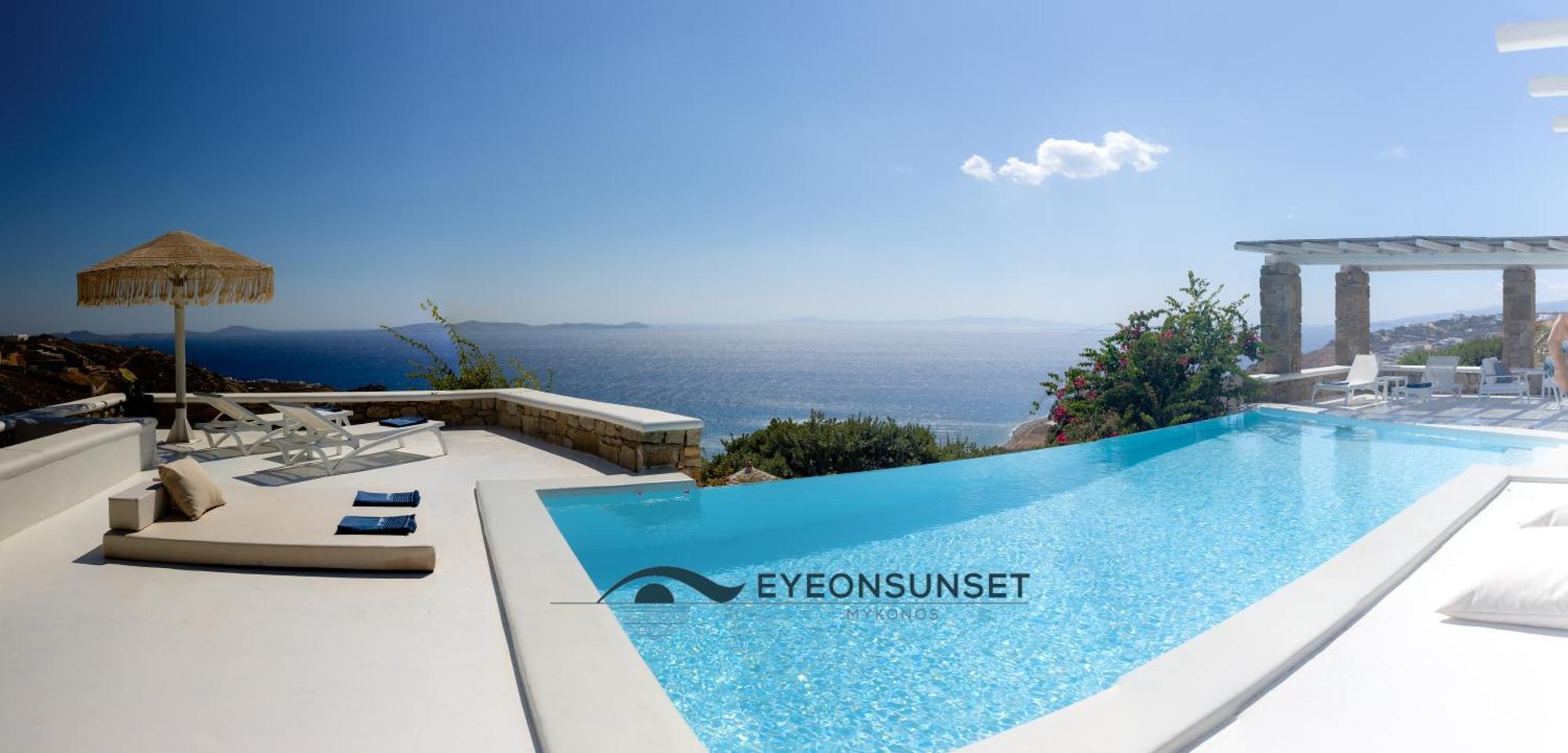 Eyeonsunset -private Pool-sea And Sunset View-privacy-quiete * Mykonos Town