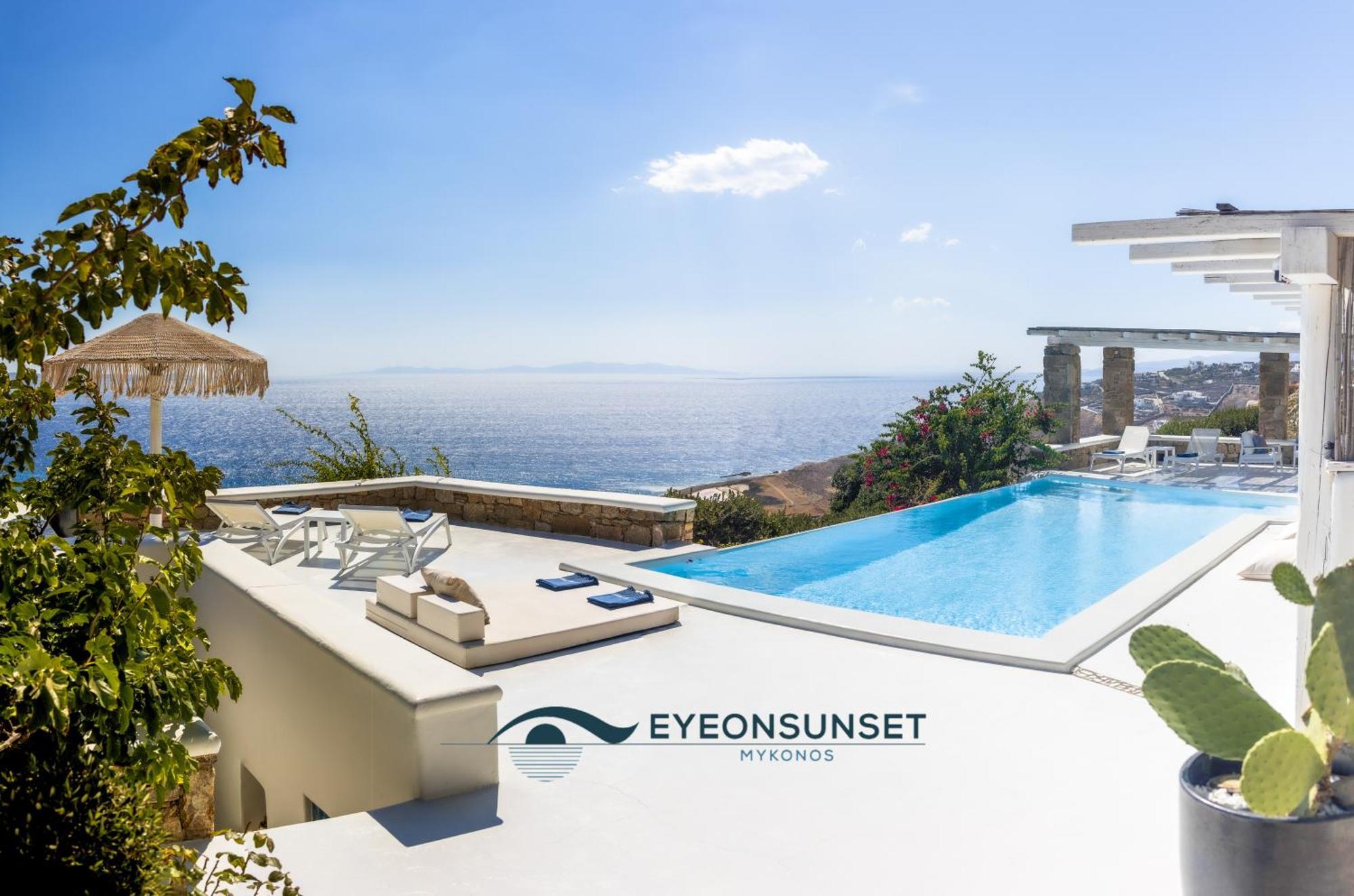 Eyeonsunset -private Pool-sea And Sunset View-privacy-quiete Villa *