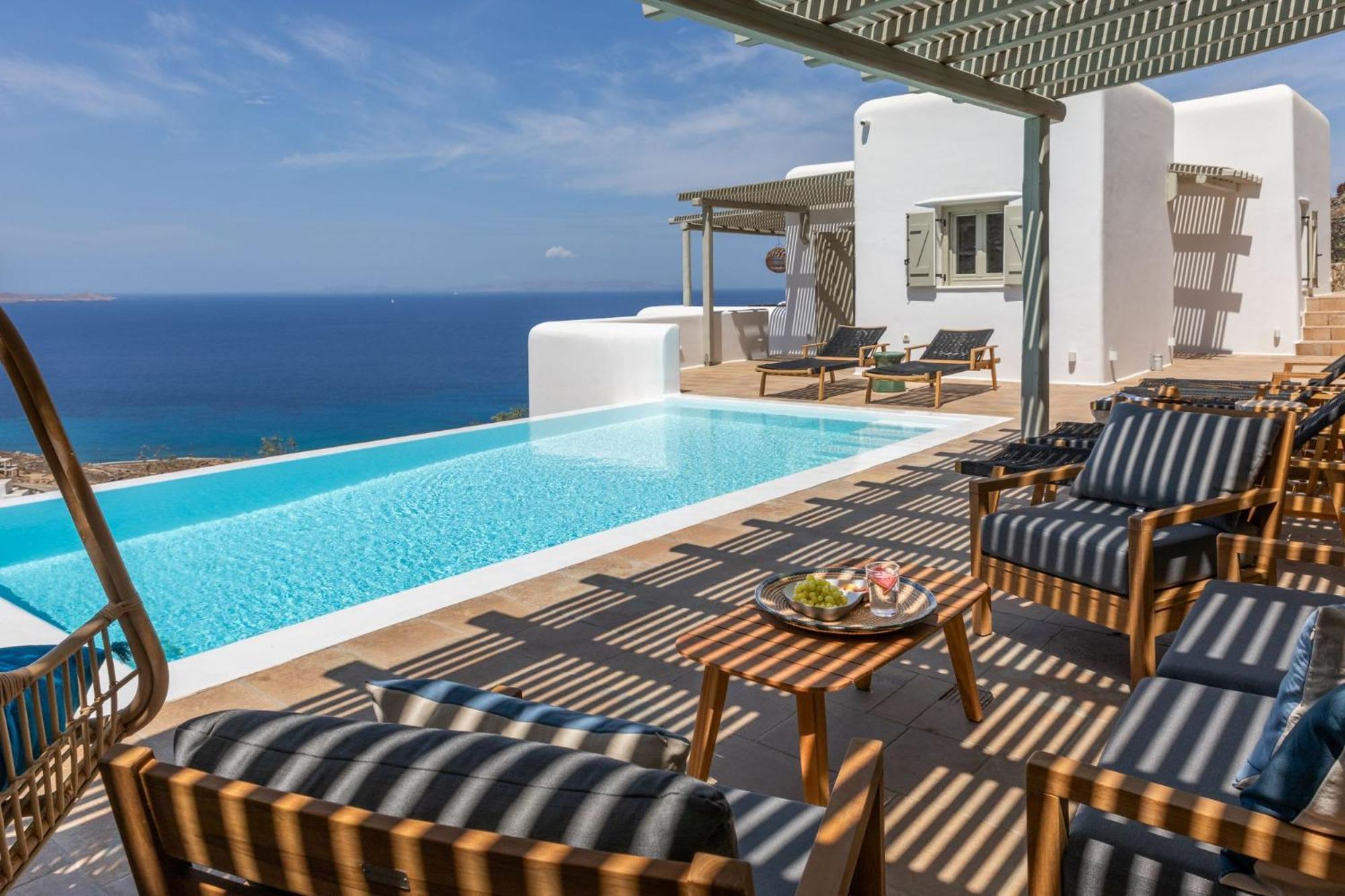 New Twin In Mykonos Pool & Stunning Views Holiday home Fanari (Mykonos)