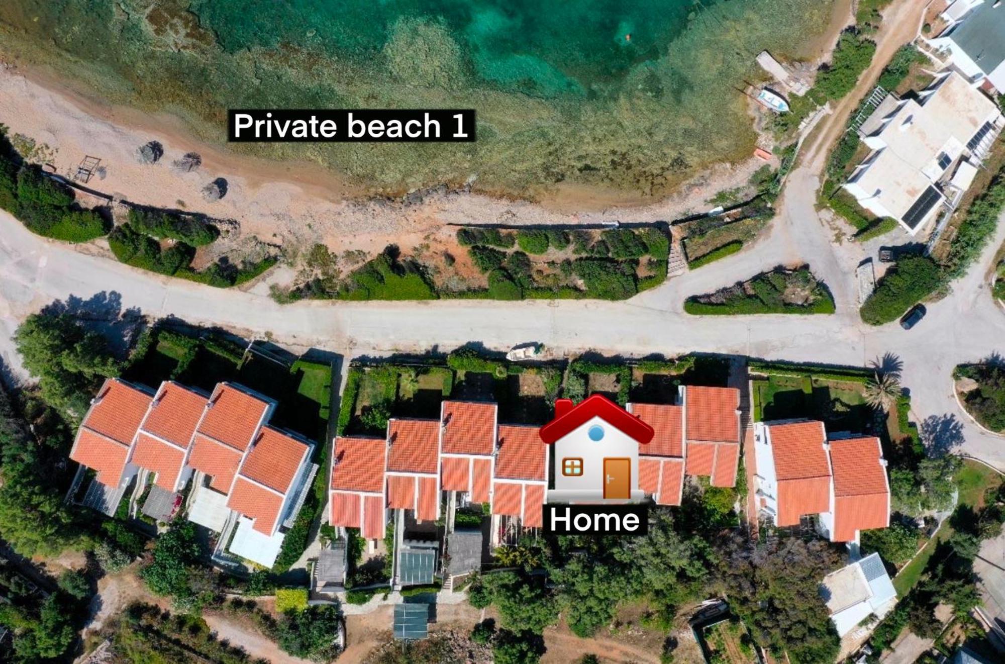 Villa Sounio - Waterfront Luxury Pounta Zeza 170 Sqm On Private Sounion