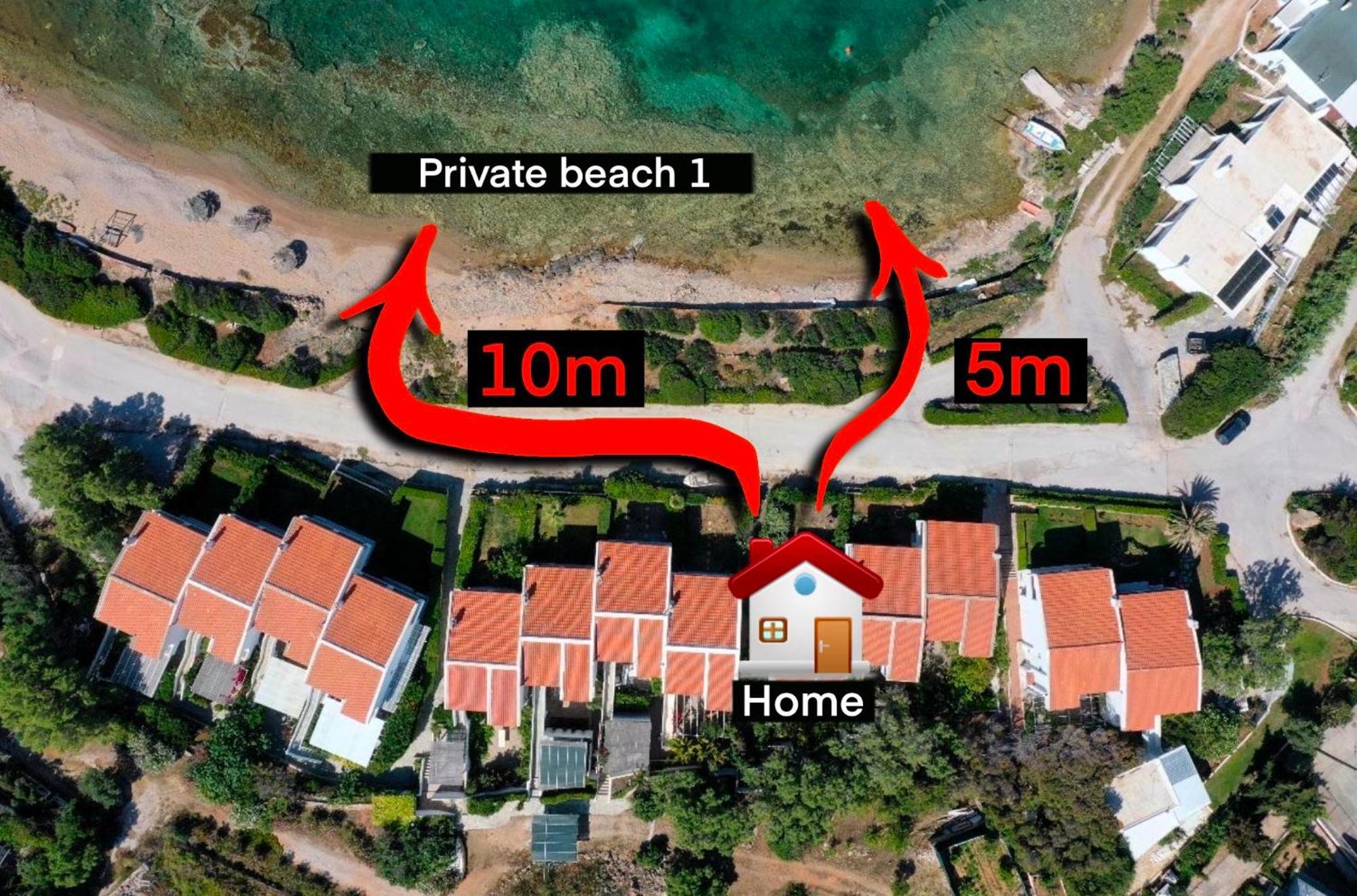 Sounio - Waterfront Luxury Pounta Zeza 170 Sqm On Private Sounion