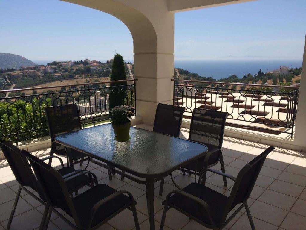 Villa Dream With Pool And Sea View Anavyssos