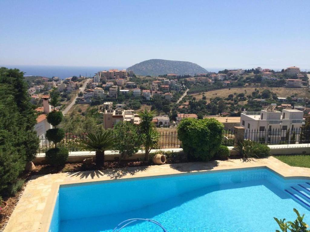 Dream With Pool And Sea View Villa Anavyssos