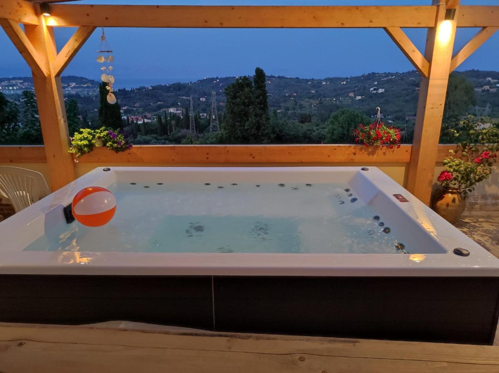 House With Private Mini Pool Jacuzzi & Holiday home Viros