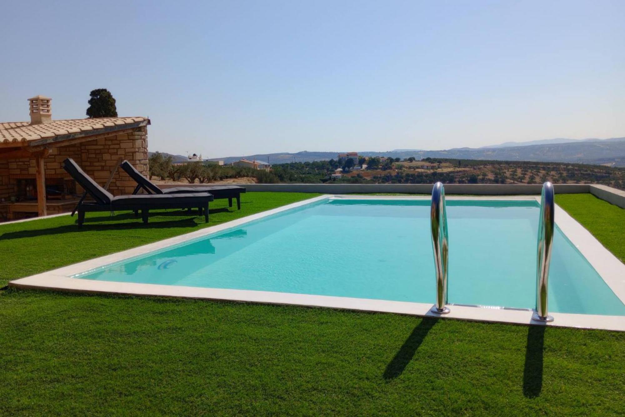Endless Horizon With Infinity Pool Villa Skalanion