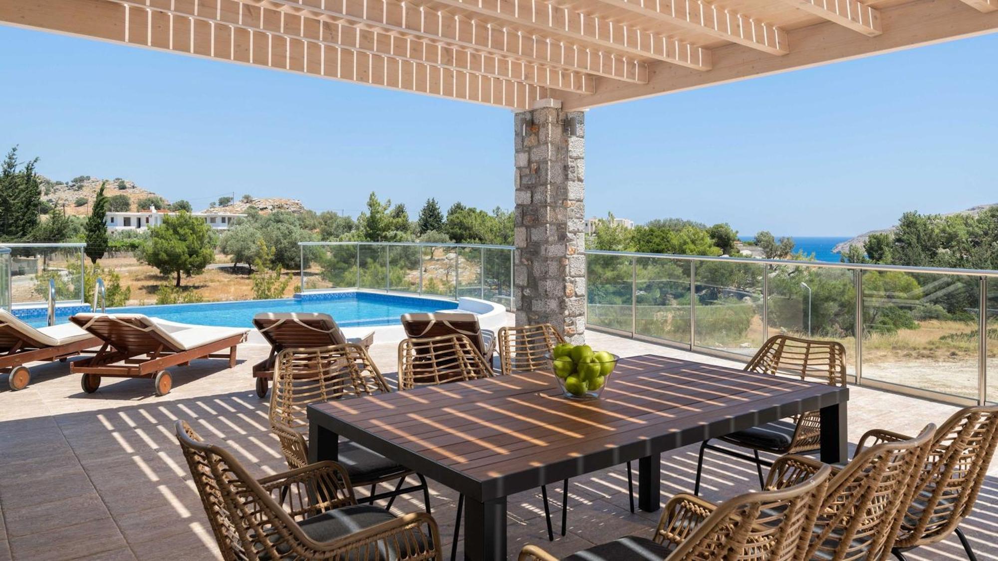 Villa Lindos Summer Memories Villas Stone Built Villa With Private Pool *