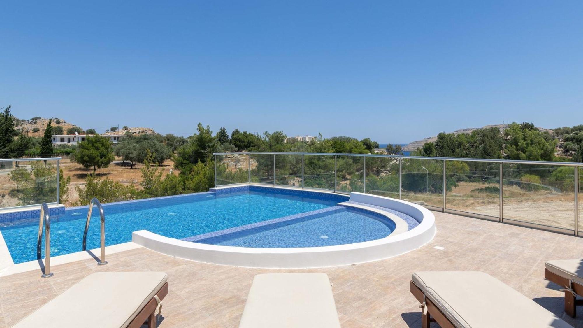 Lindos Summer Memories Villas Stone Built Villa With Private Pool *