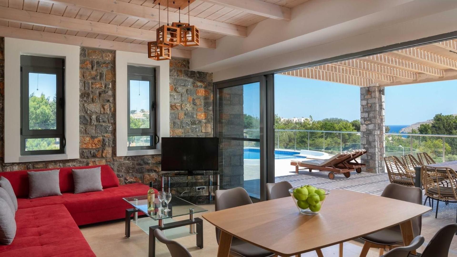 Lindos Summer Memories Villas Stone Built Villa With Private Pool Villa *