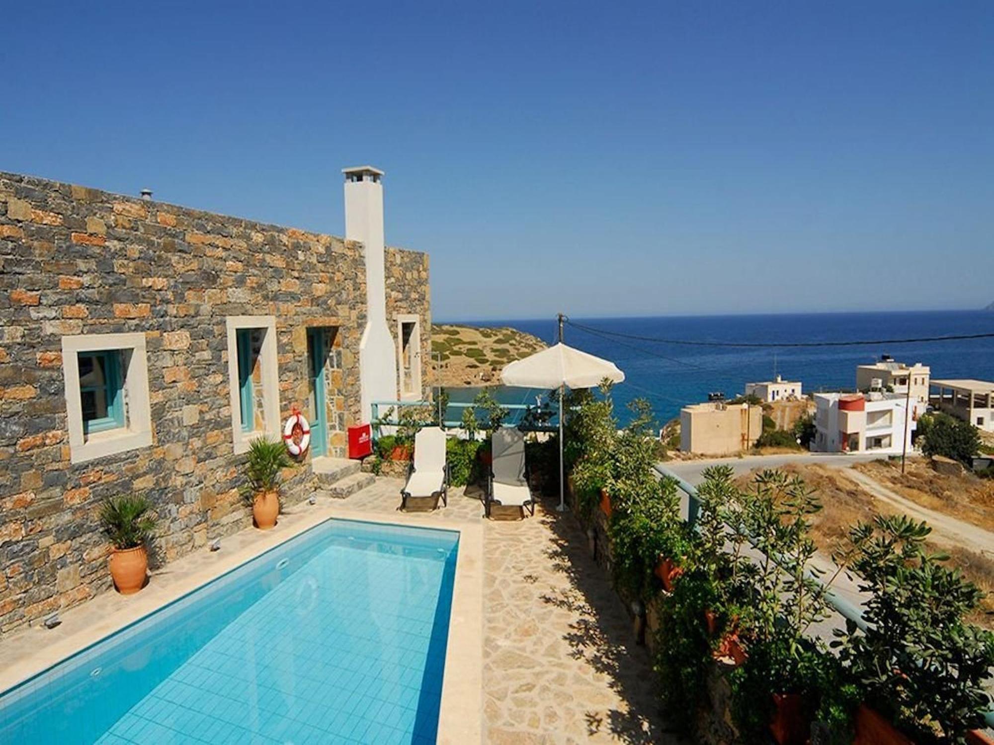 Villa Deluxe Crete Villa Villa Mousses 2 Bedroom Villa Private Pool Sea View Sitia Mochlos
