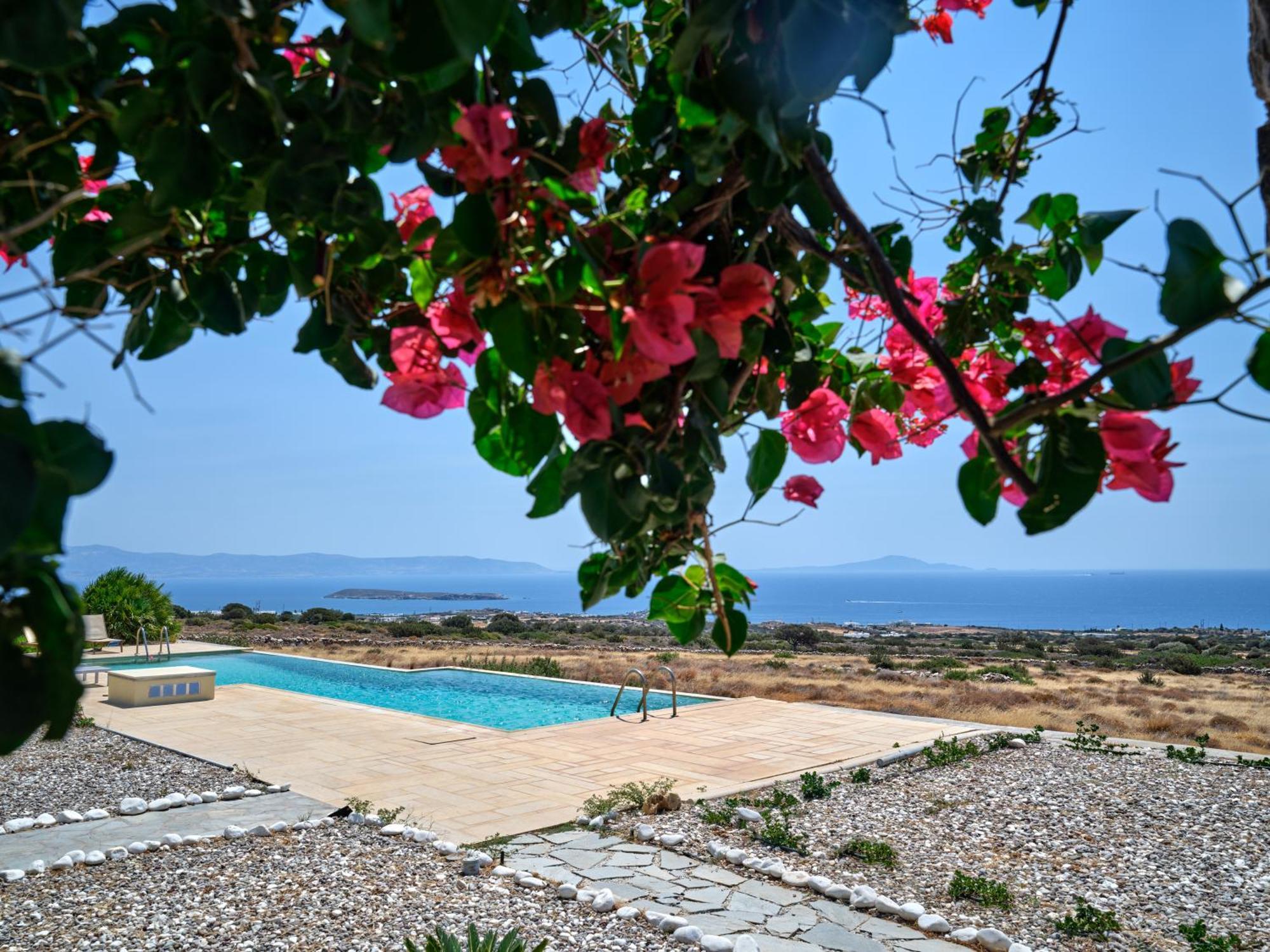 Oscar Villa, 180 Panoramic Sea Views And Pool Villa Aspro Chorio